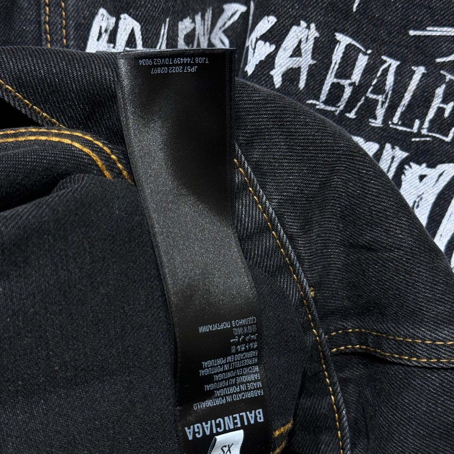 Balenciaga Diy Mental The Year Of The Denim Jacket - 