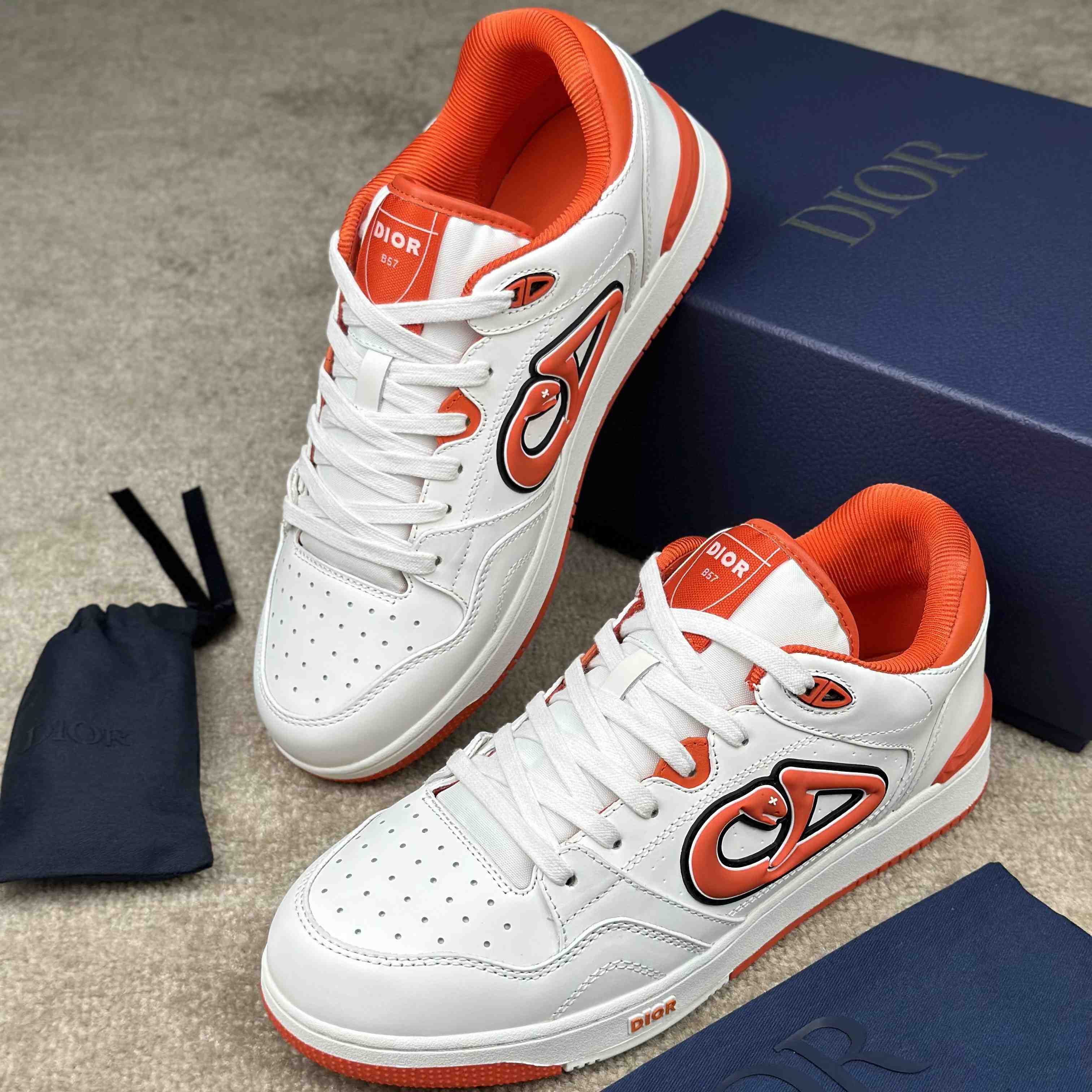 DIOR AND KAWS B57 Dribble Low-Top Sneaker  - 