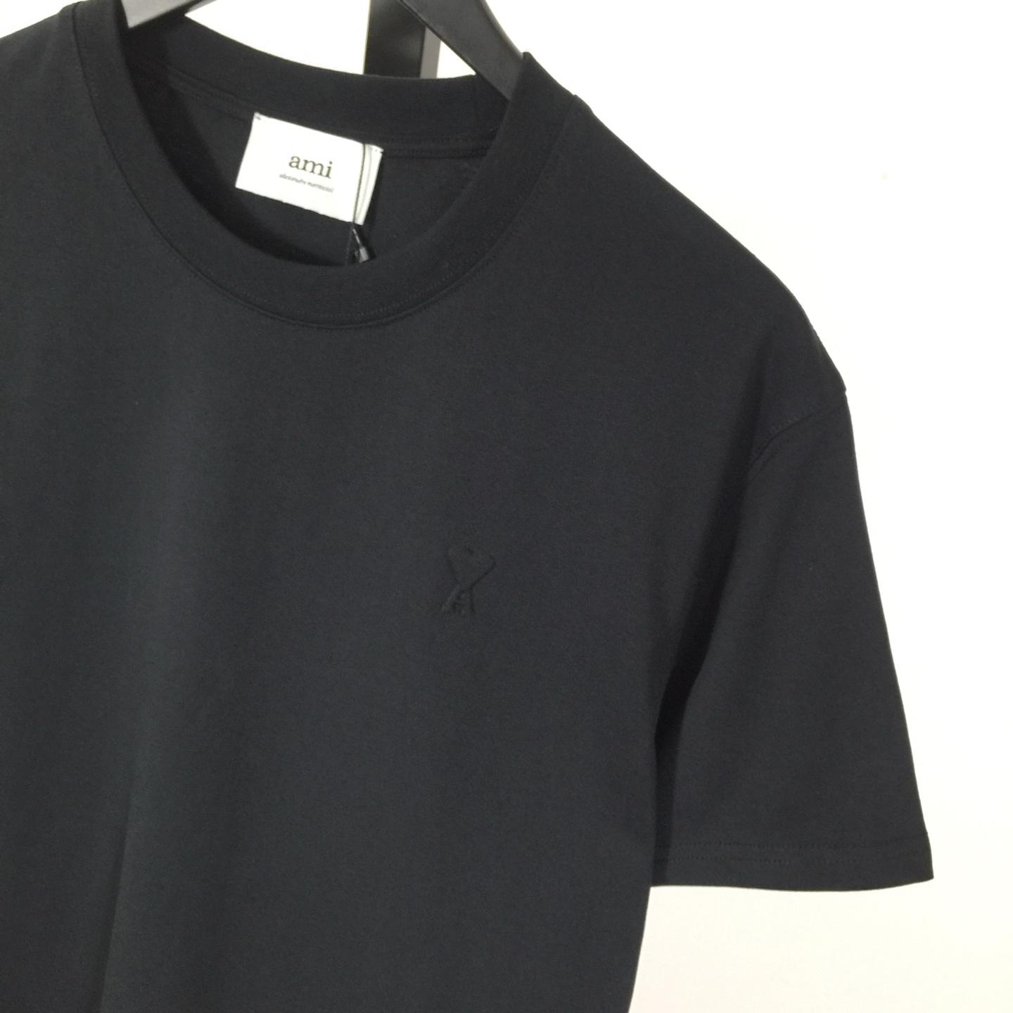Ami Paris Cotton T-shirt - DesignerGu