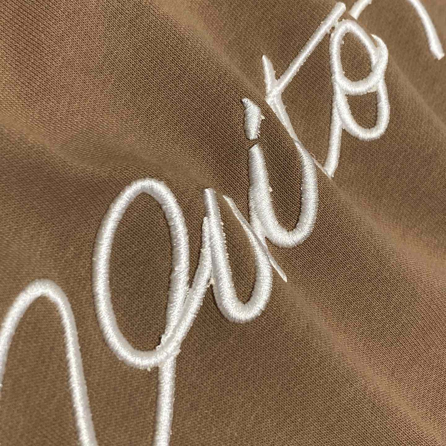 Louis Vuitton Embroidered Cotton Crewneck   1AHEFU - DesignerGu