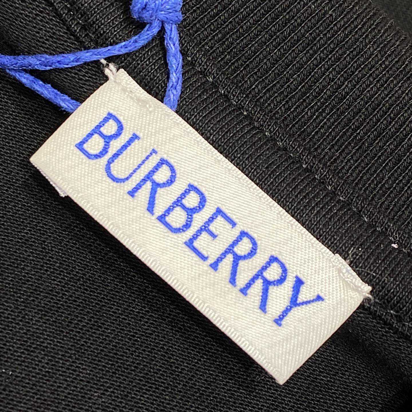 Burberry Knot Logo Cotton T-shirt   - 