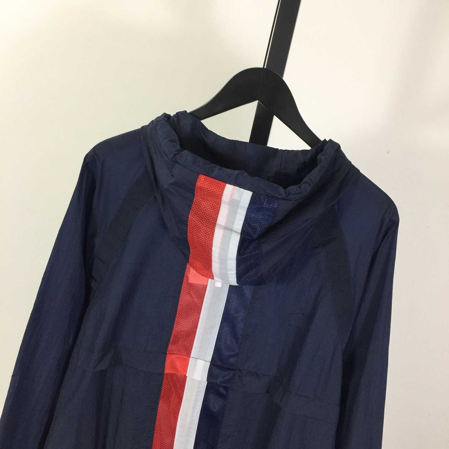 Thom Browne Back Bar Three-Color Sunscreen Long Sleeve Jacket - DesignerGu