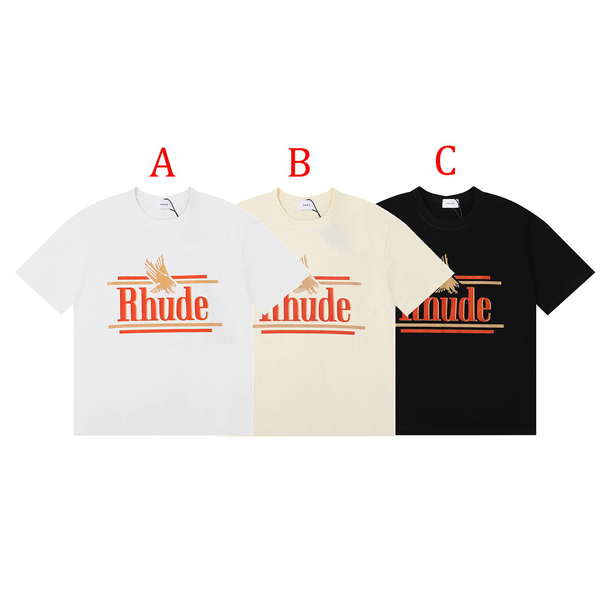 Rhude Rossa Tee in Vintage  - DesignerGu