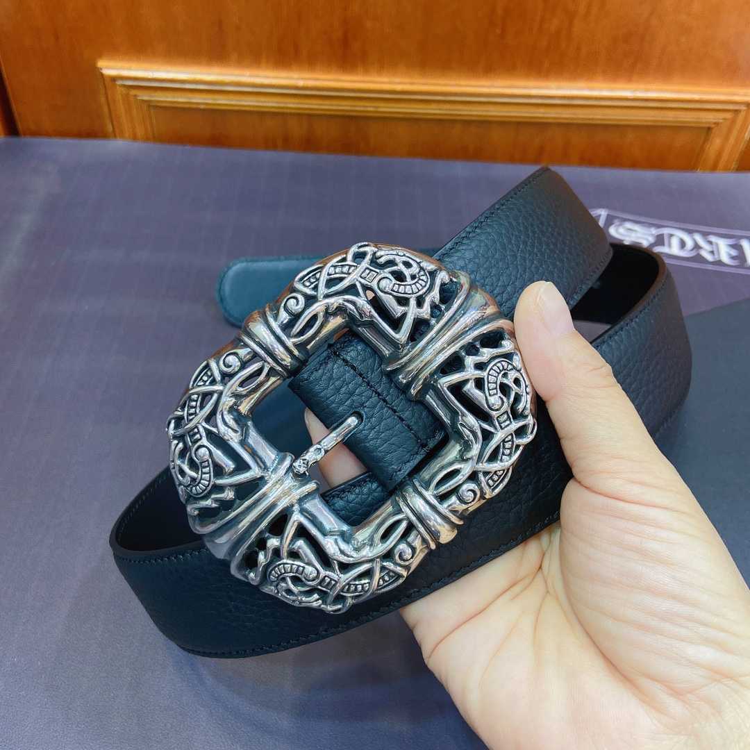 Chrome Hearts Leather Belt   - 