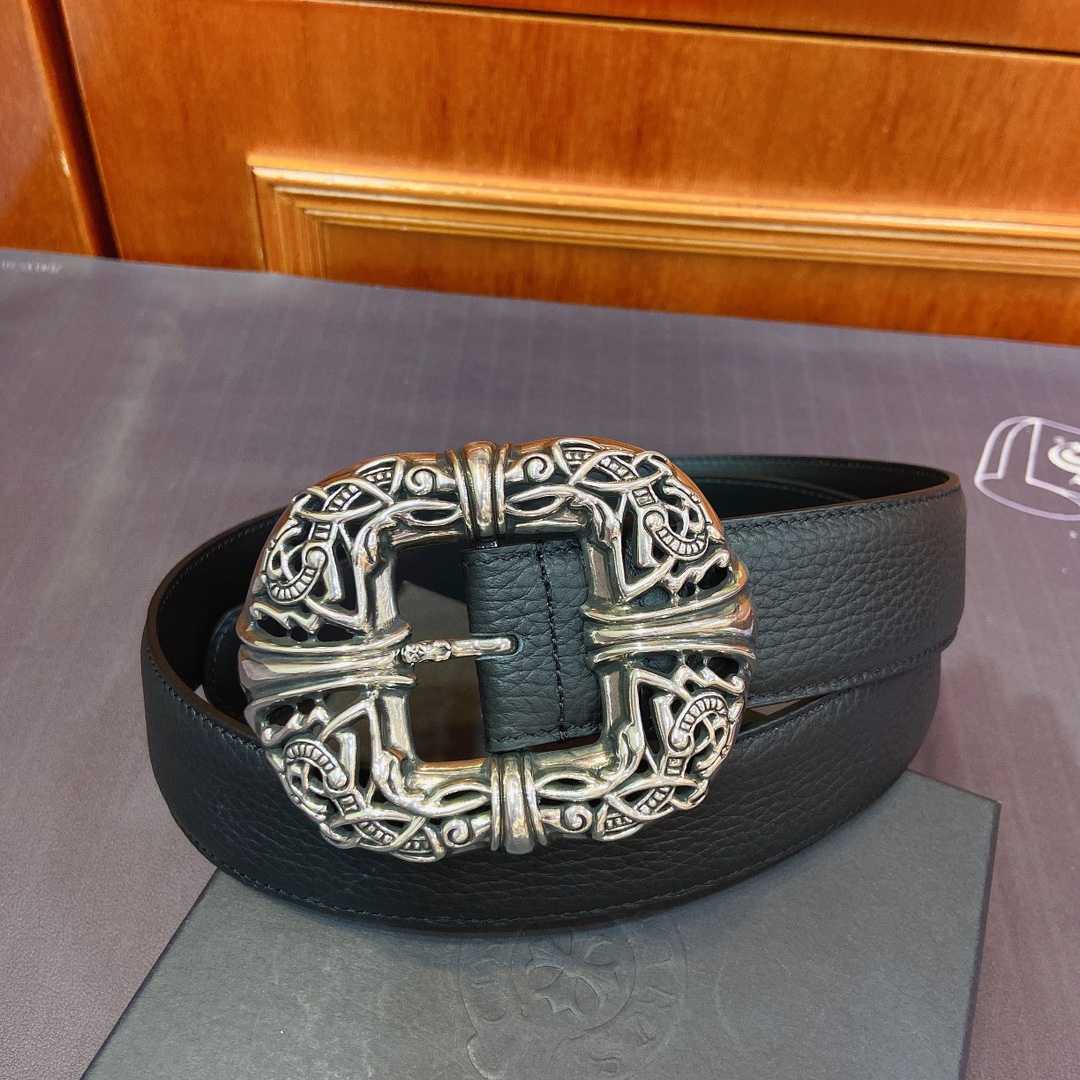 Chrome Hearts Leather Belt   - 
