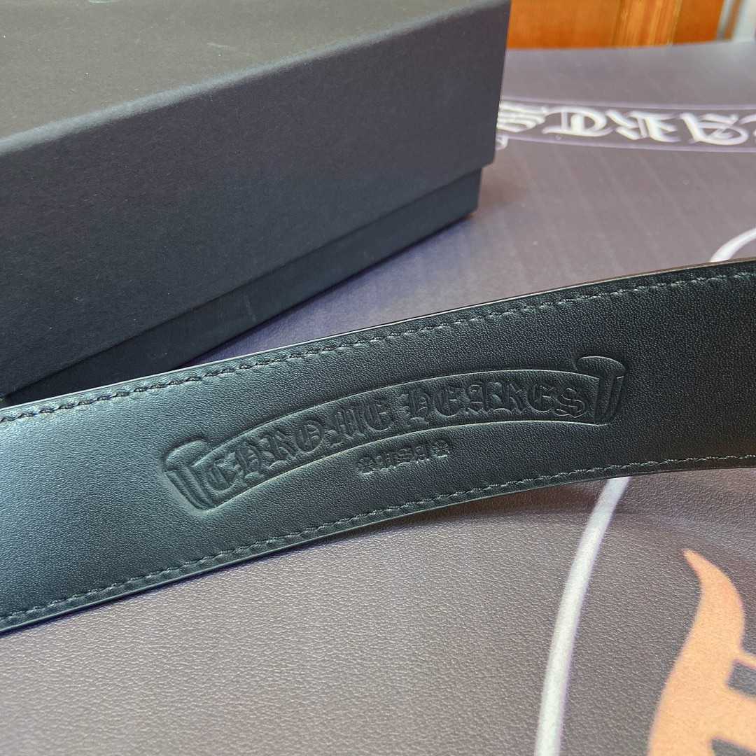 Chrome Hearts Leather Belt   - 