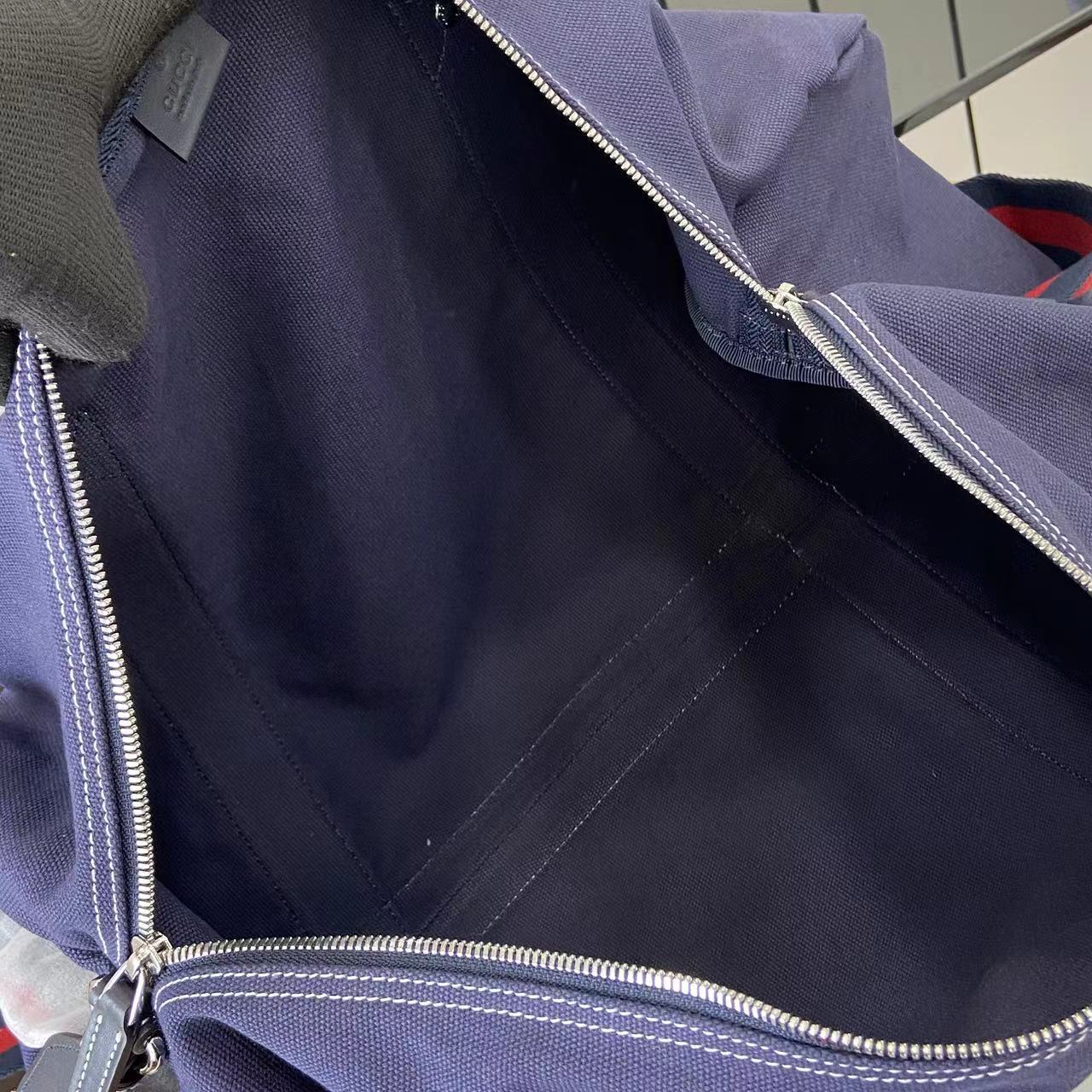 Gucci Large Printed Canvas Duffle Bag - 