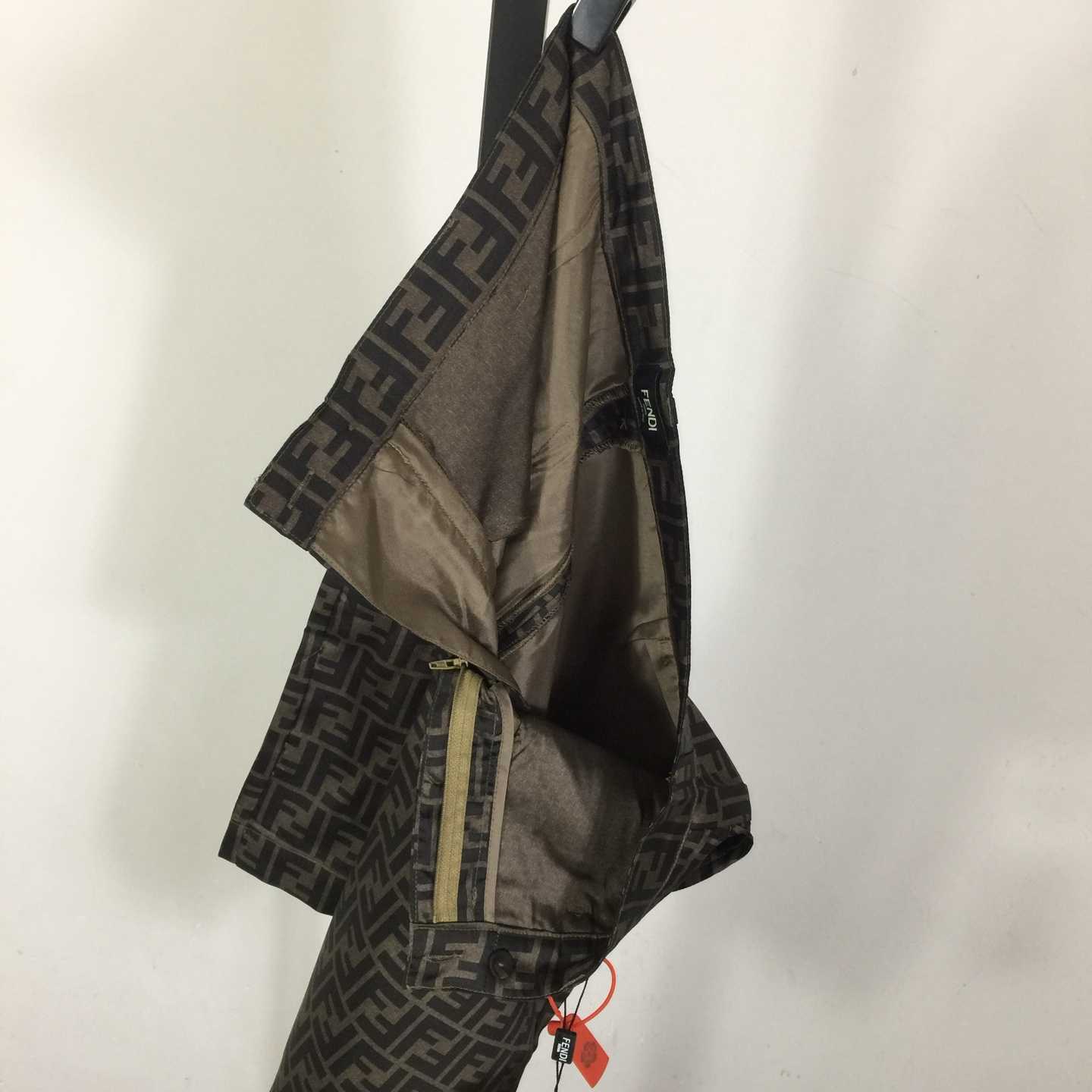 Fendi Brown Silk Short - 