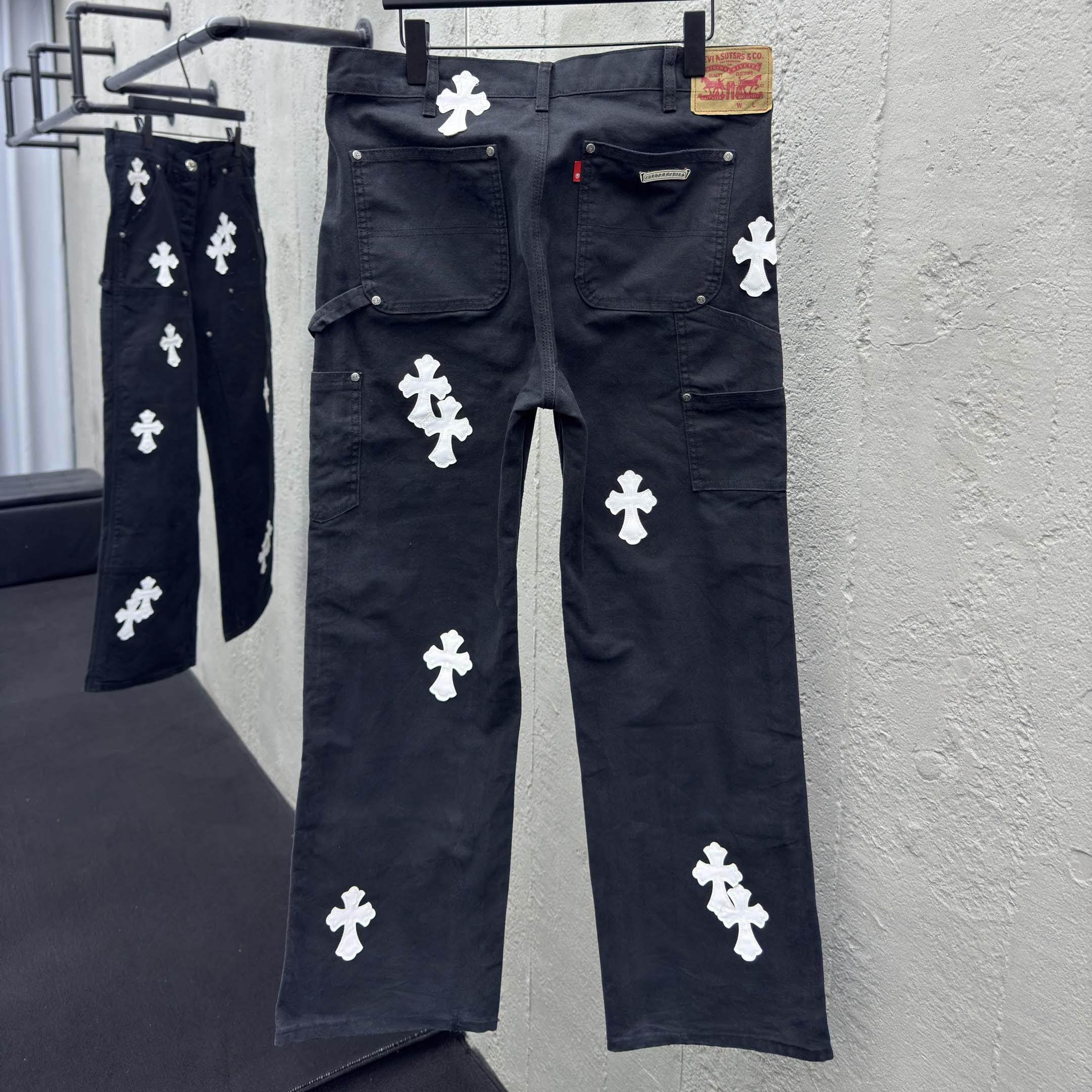 Chrome Hearts Jeans - DesignerGu