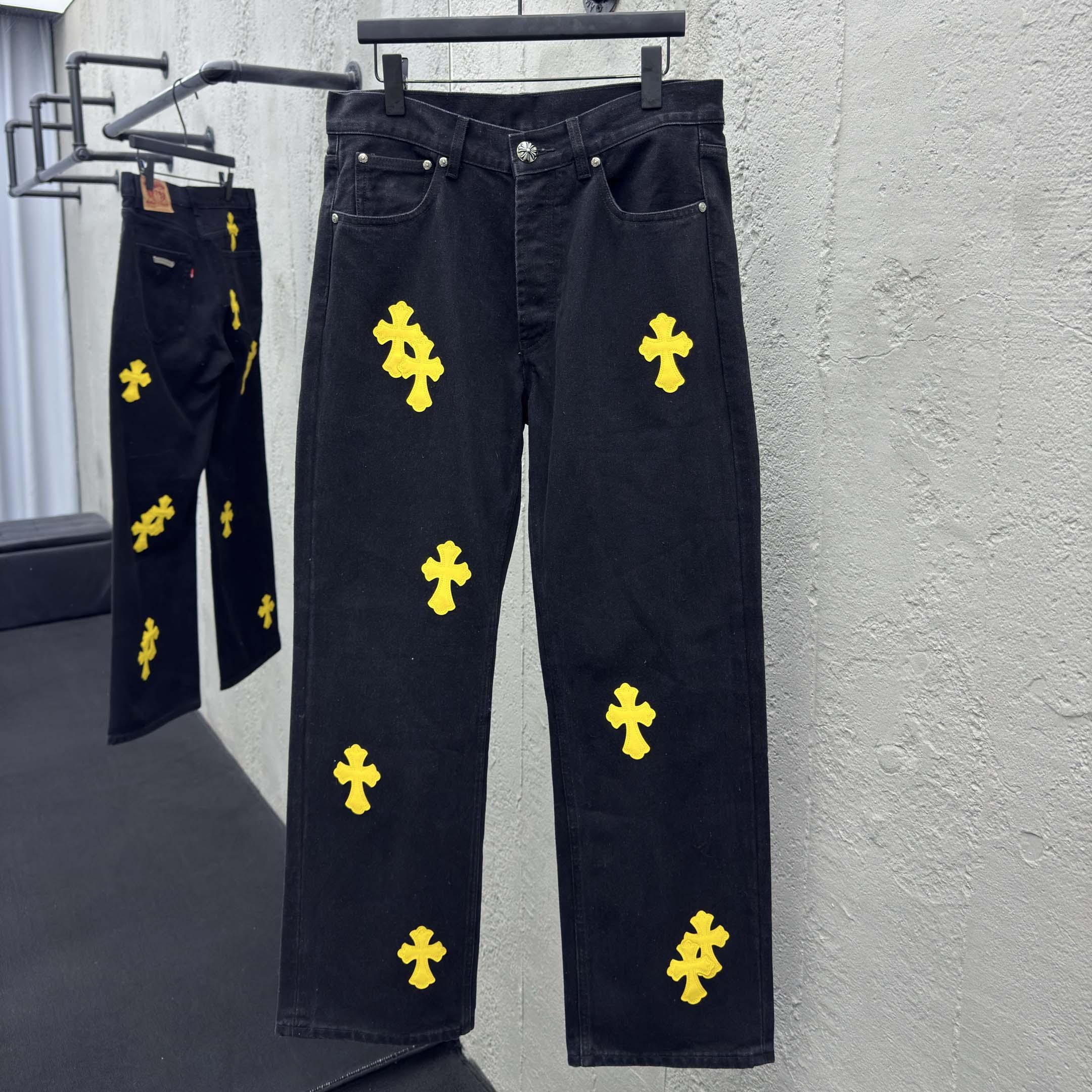 Chrome Hearts Jeans - DesignerGu