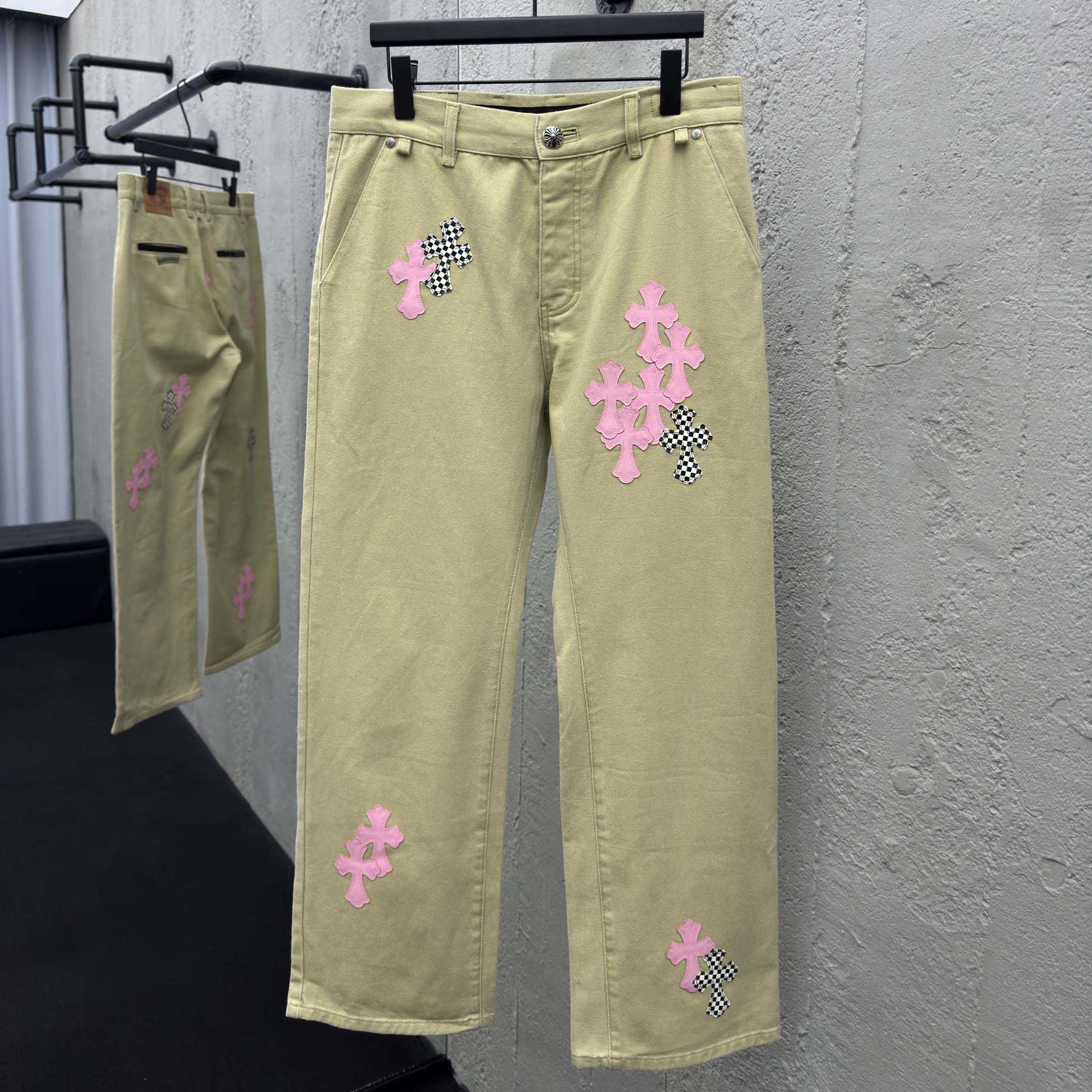 Chrome Hearts Jeans - DesignerGu