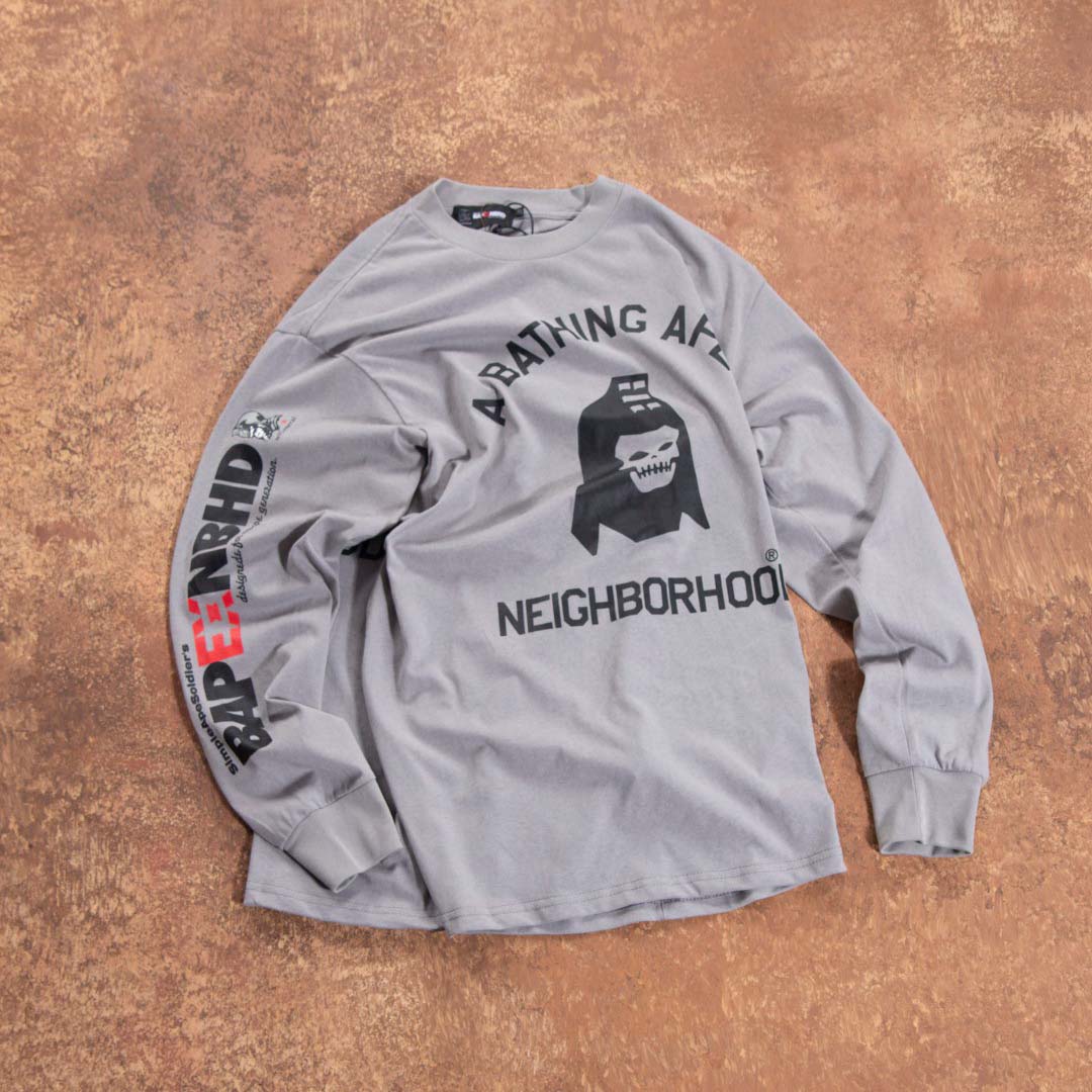 Bape x Nbhd L/S Tee - DesignerGu
