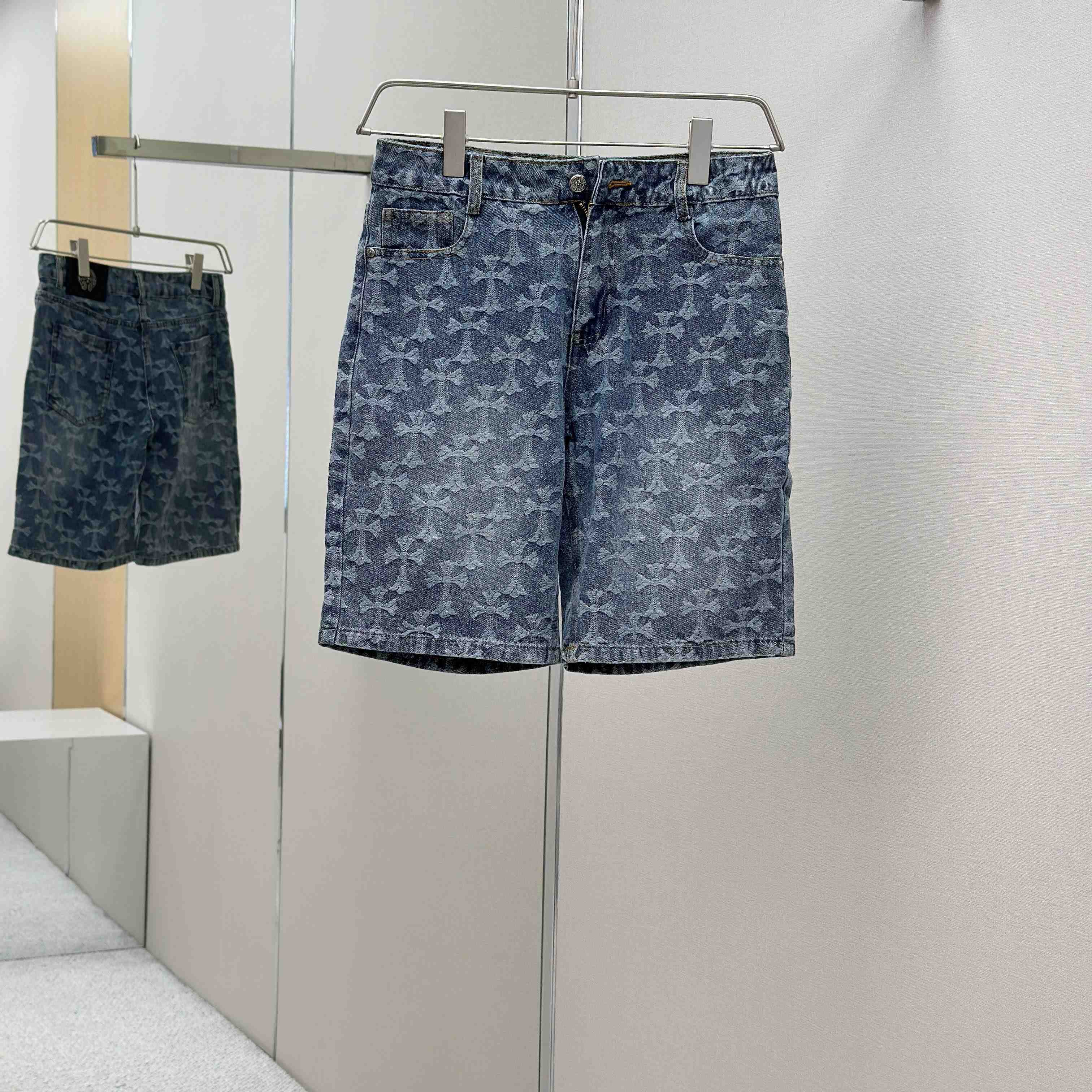 Chrome Hearts Denim Short - DesignerGu