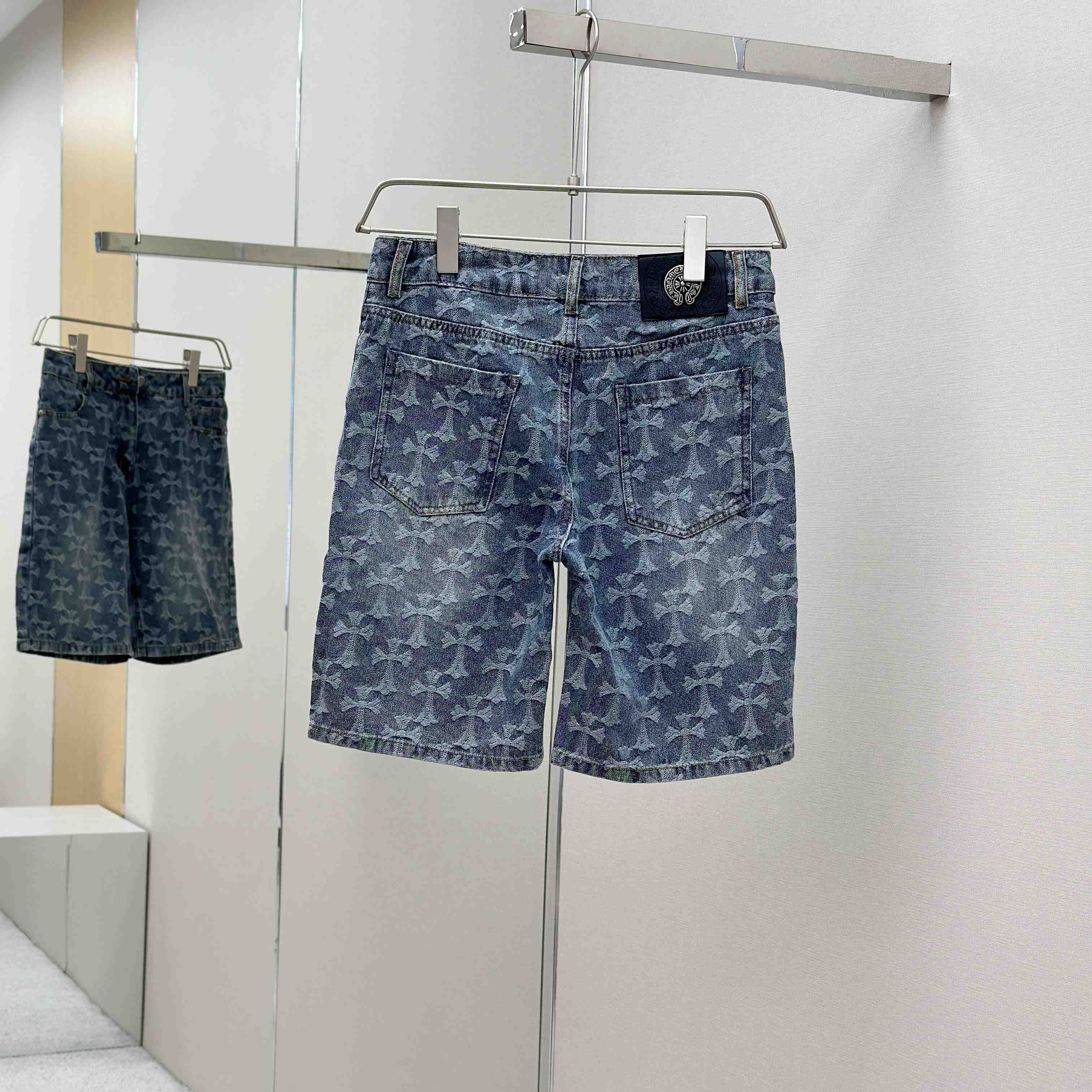 Chrome Hearts Denim Short - DesignerGu