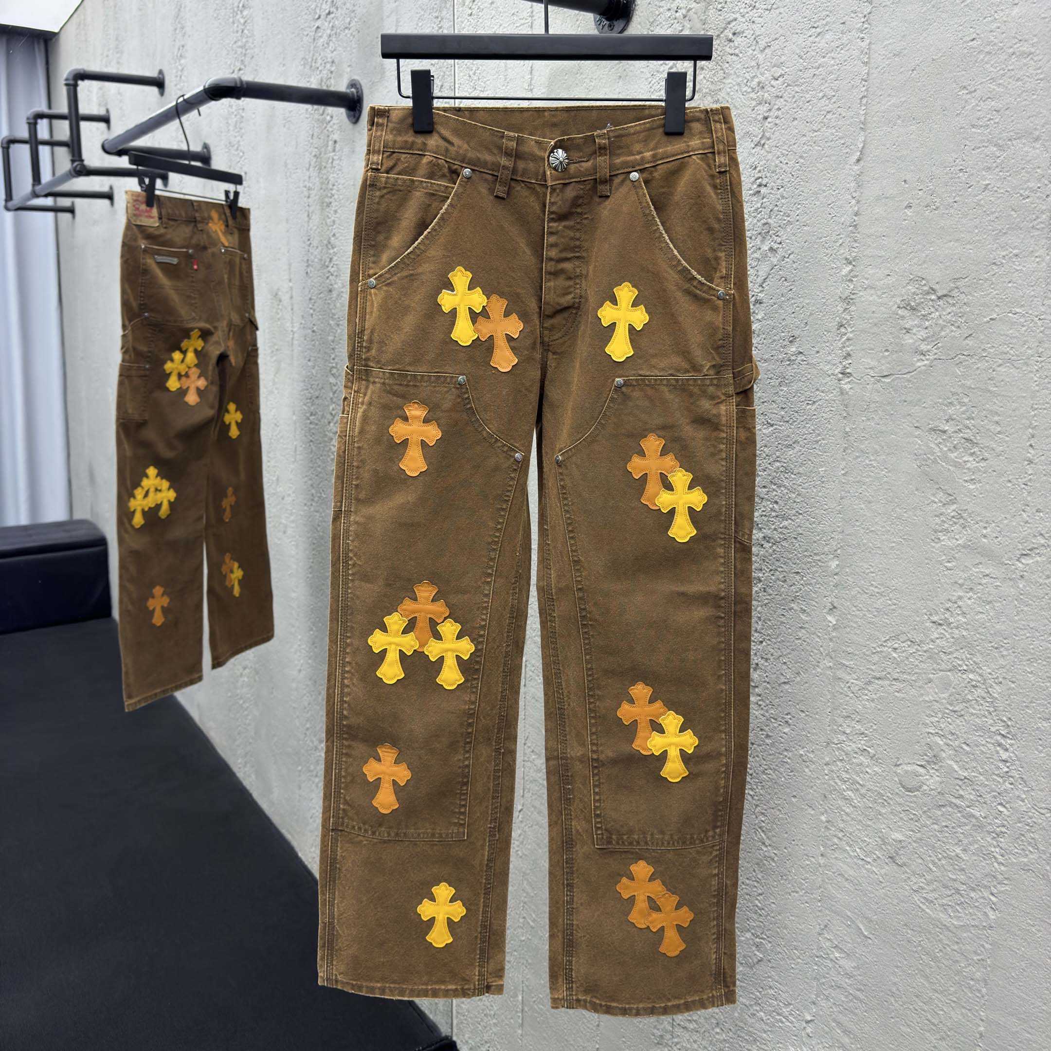 Chrome Hearts Cross Jeans - DesignerGu