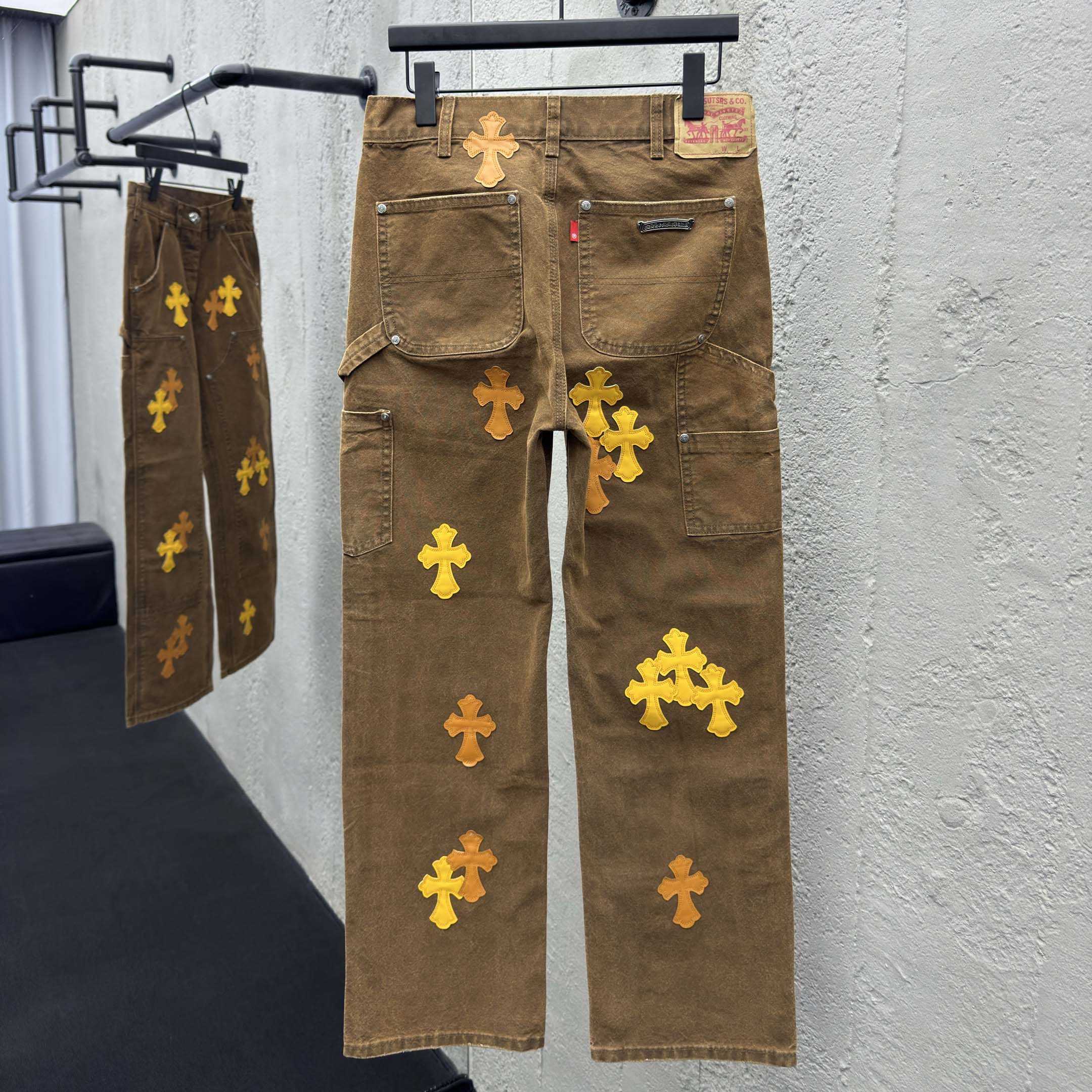 Chrome Hearts Cross Jeans - DesignerGu