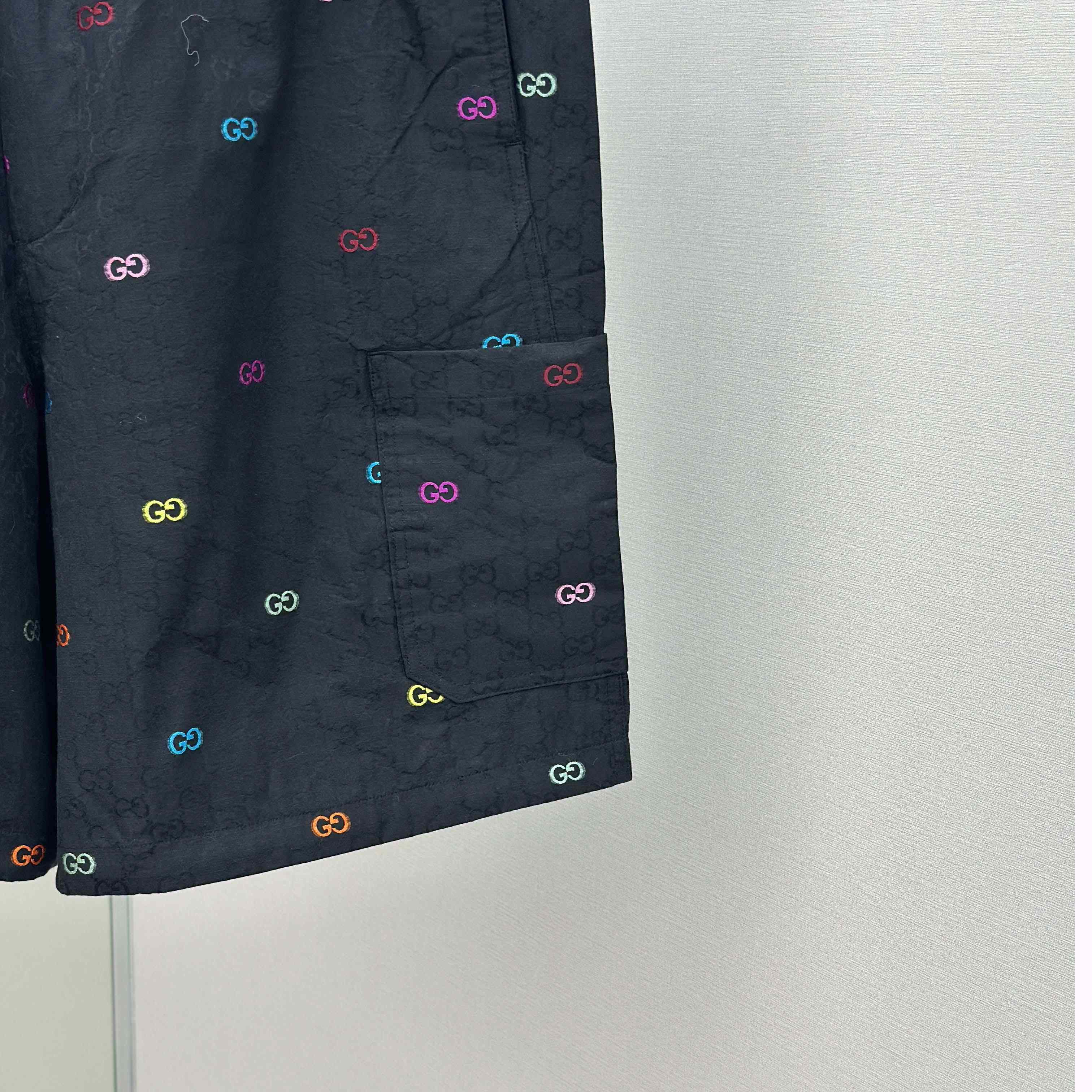 Gucci GG Cotton Ripstop Shorts - DesignerGu