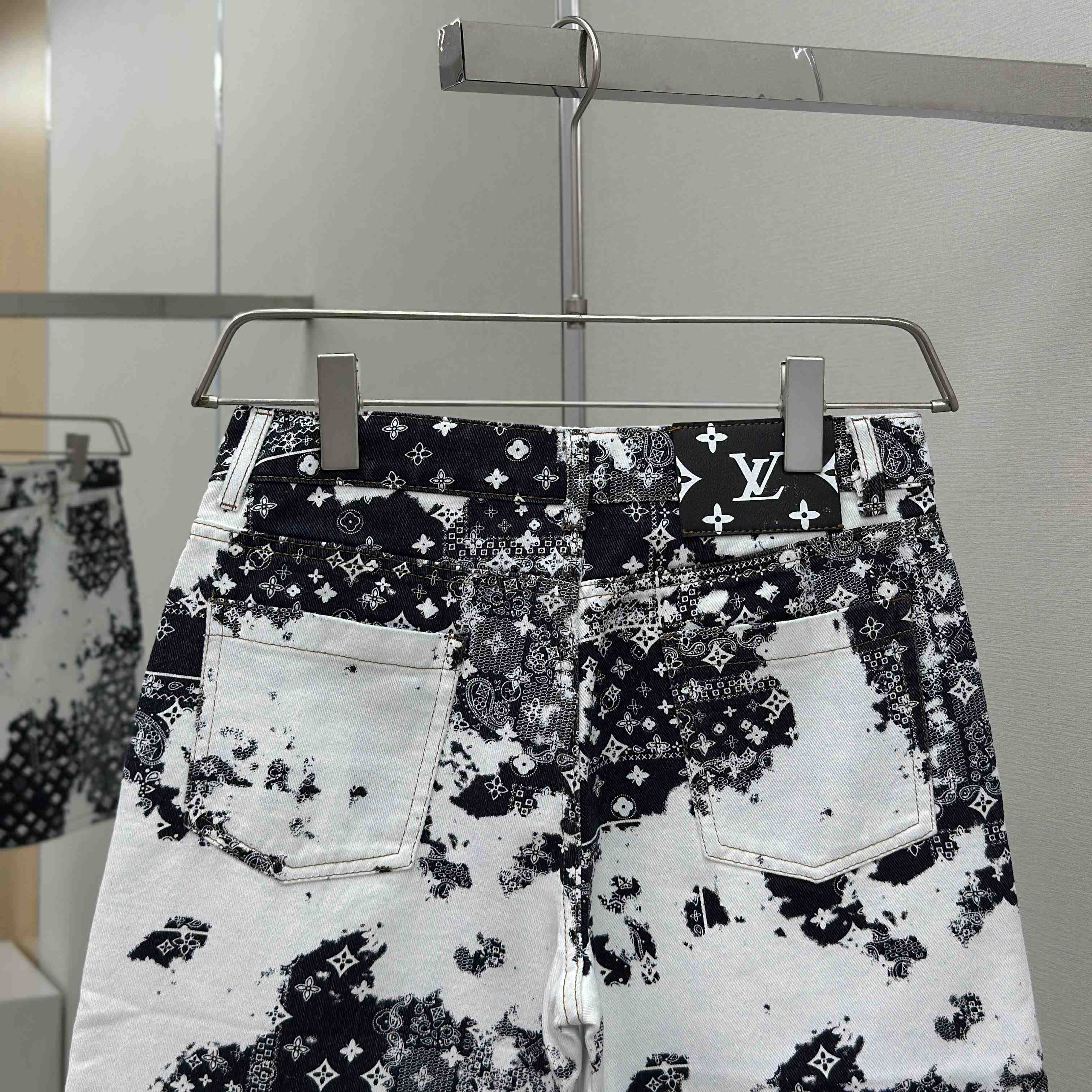 Louis Vuitton Monogram Denim Shorts - DesignerGu