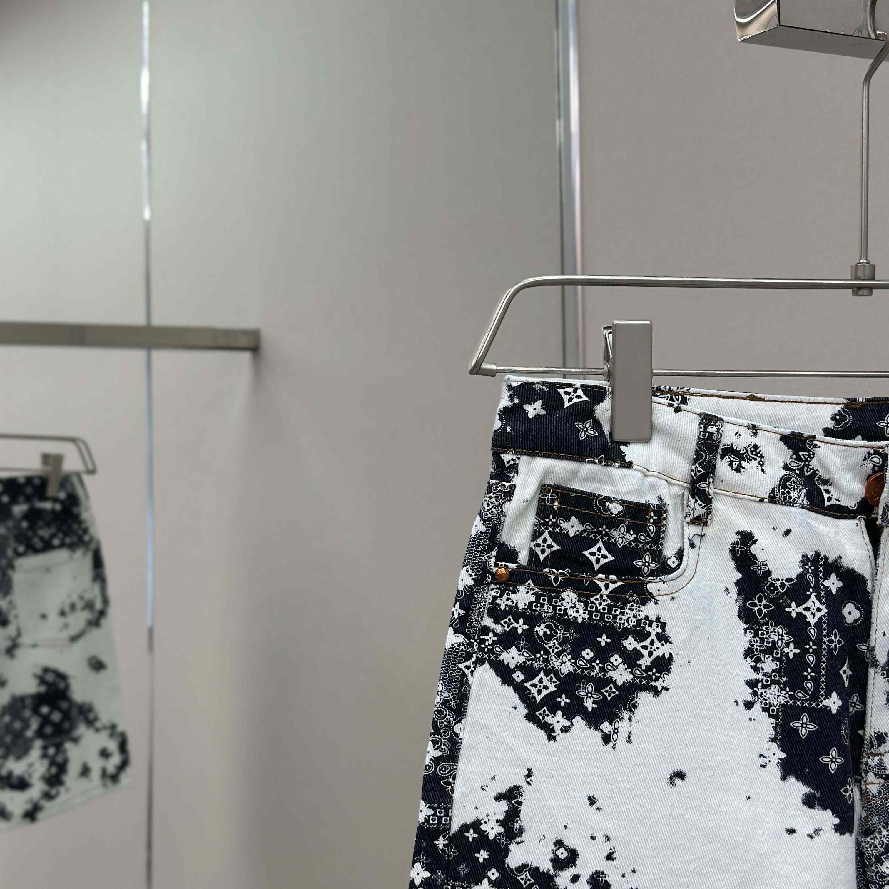 Louis Vuitton Monogram Denim Shorts - DesignerGu
