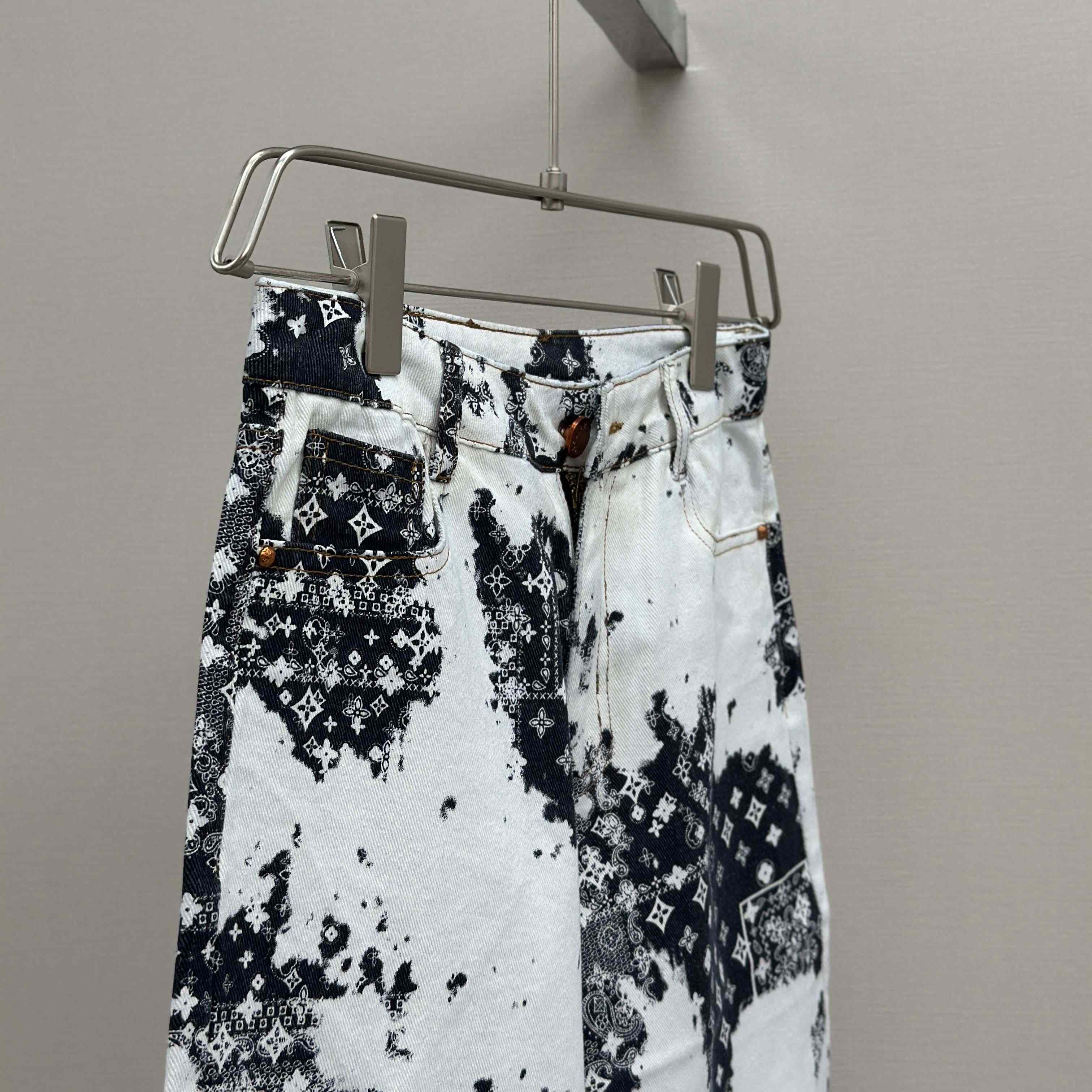 Louis Vuitton Monogram Denim Shorts - DesignerGu