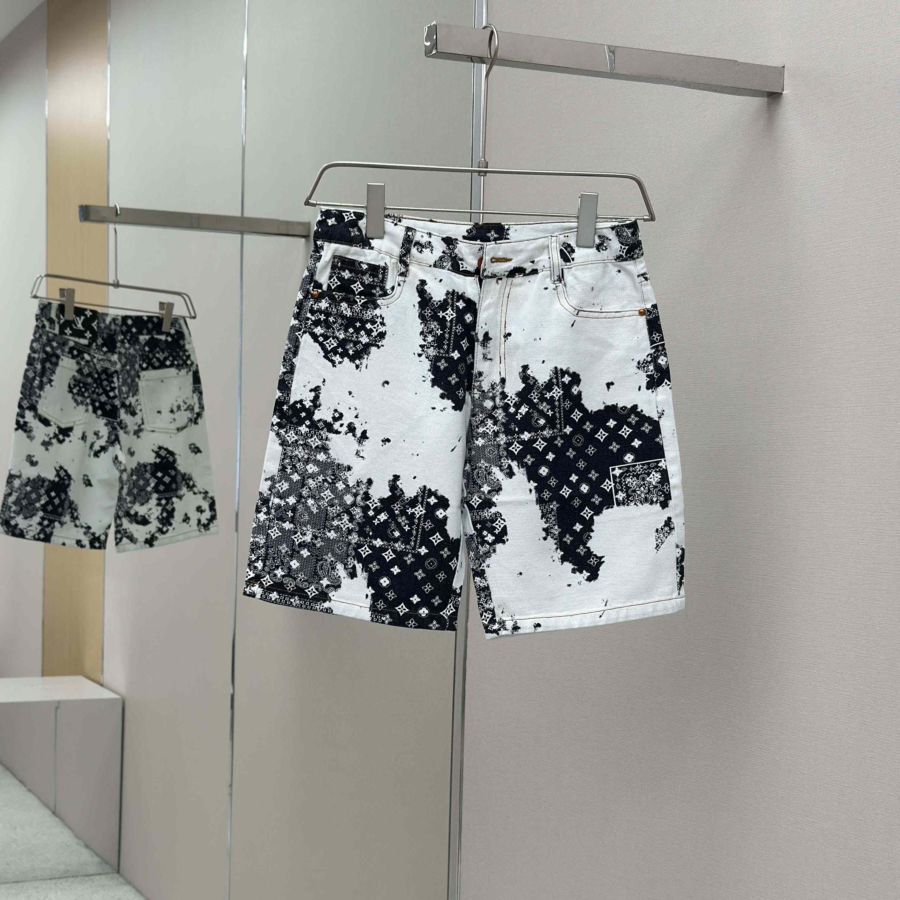 Louis Vuitton Monogram Denim Shorts - DesignerGu