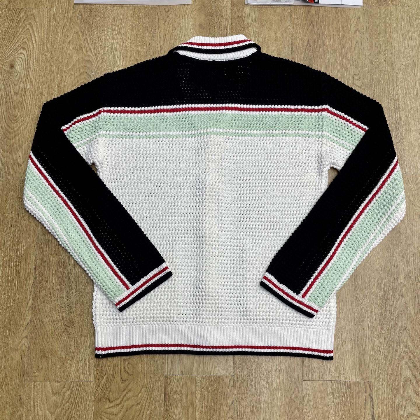 Casablanca Cotton Tennis Crochet Shacket - DesignerGu