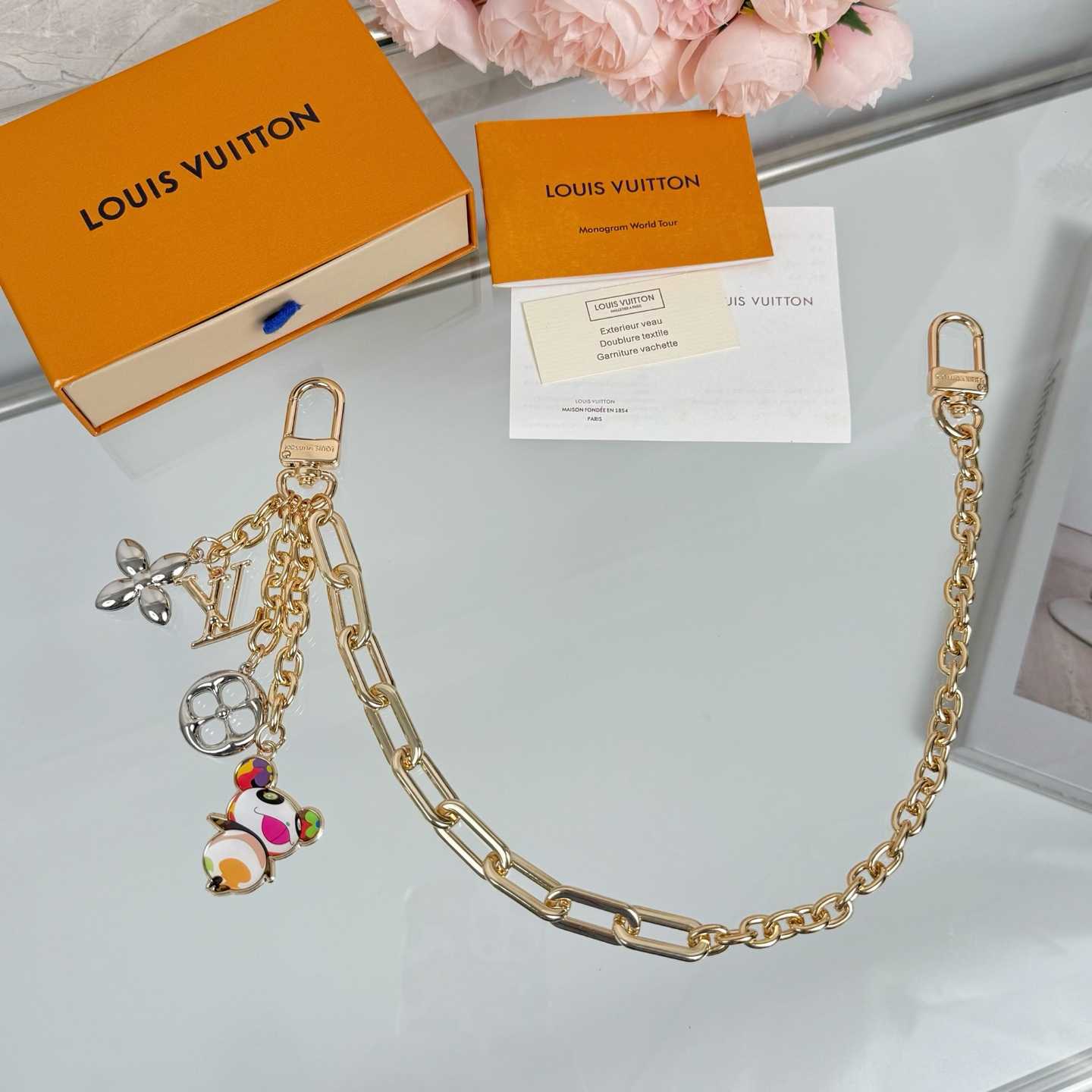 Louis Vuitton LV x TM Superflat Bag Chain   M02452 - DesignerGu