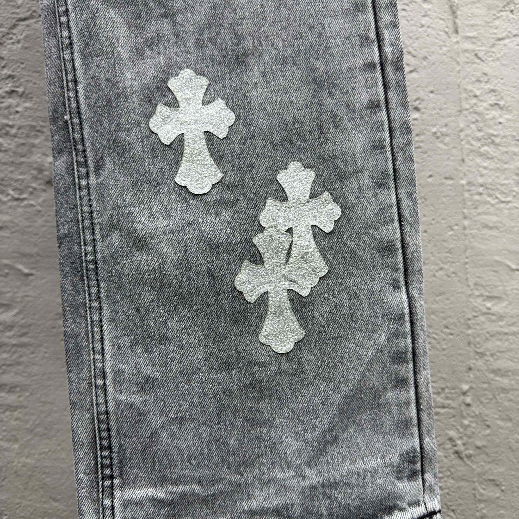 Chrome Hearts Jeans - DesignerGu