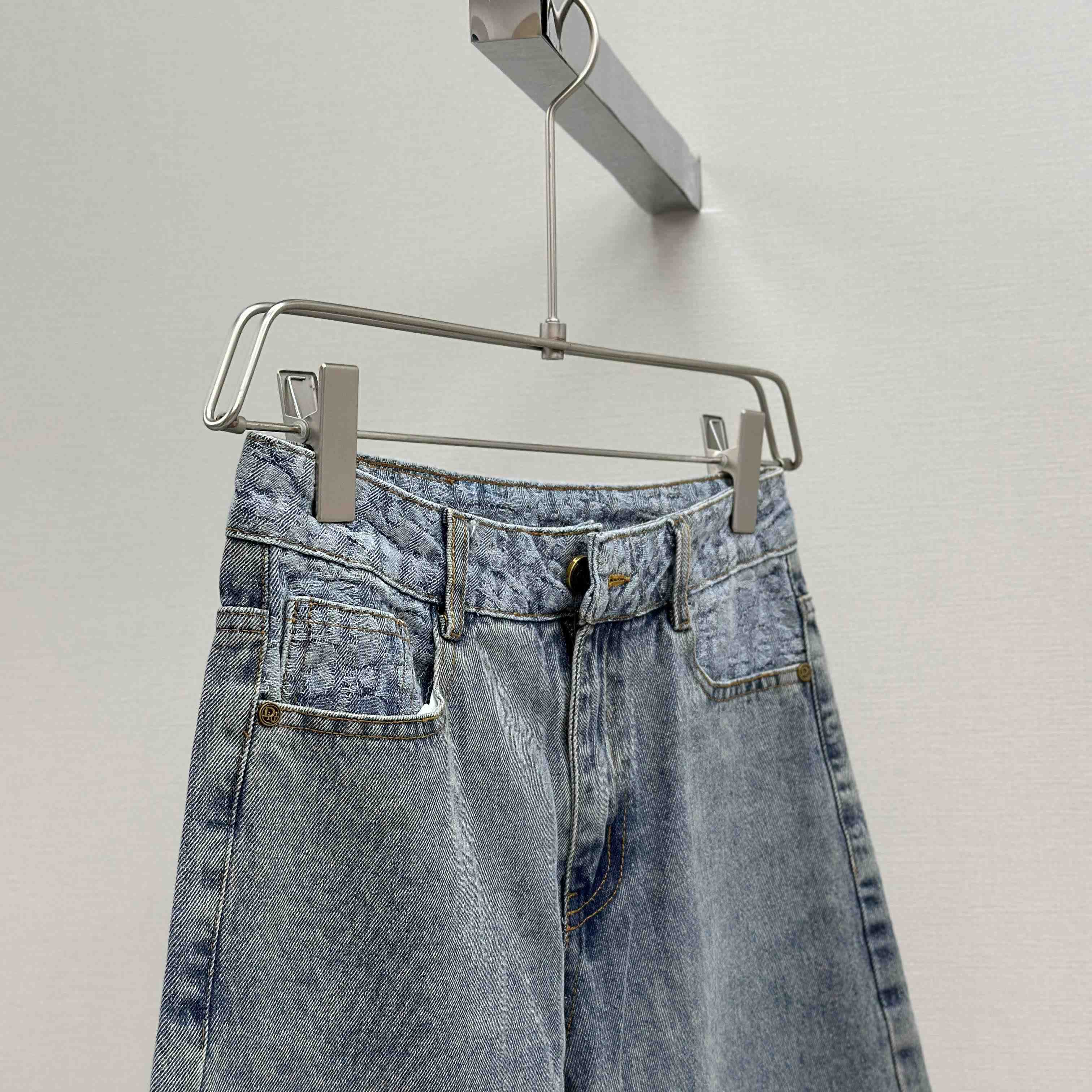 Dior Oblique Denim Shorts - DesignerGu
