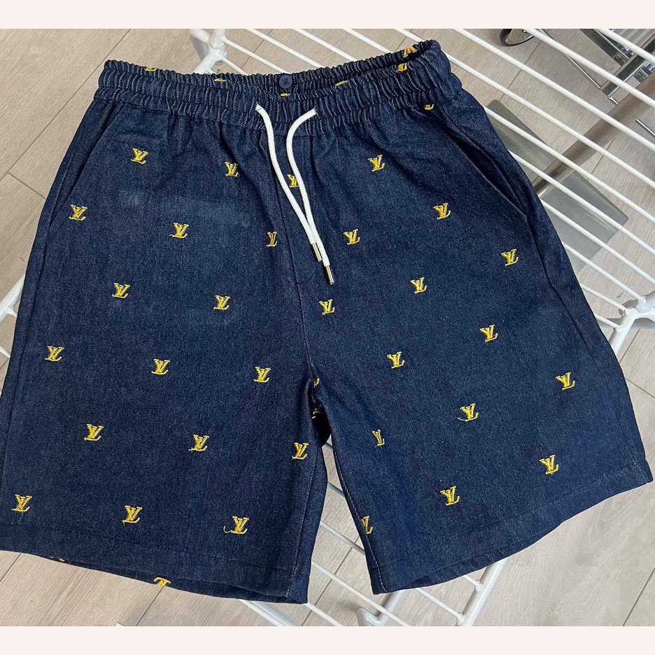 Louis Vuitton Monogram Shorts    - DesignerGu