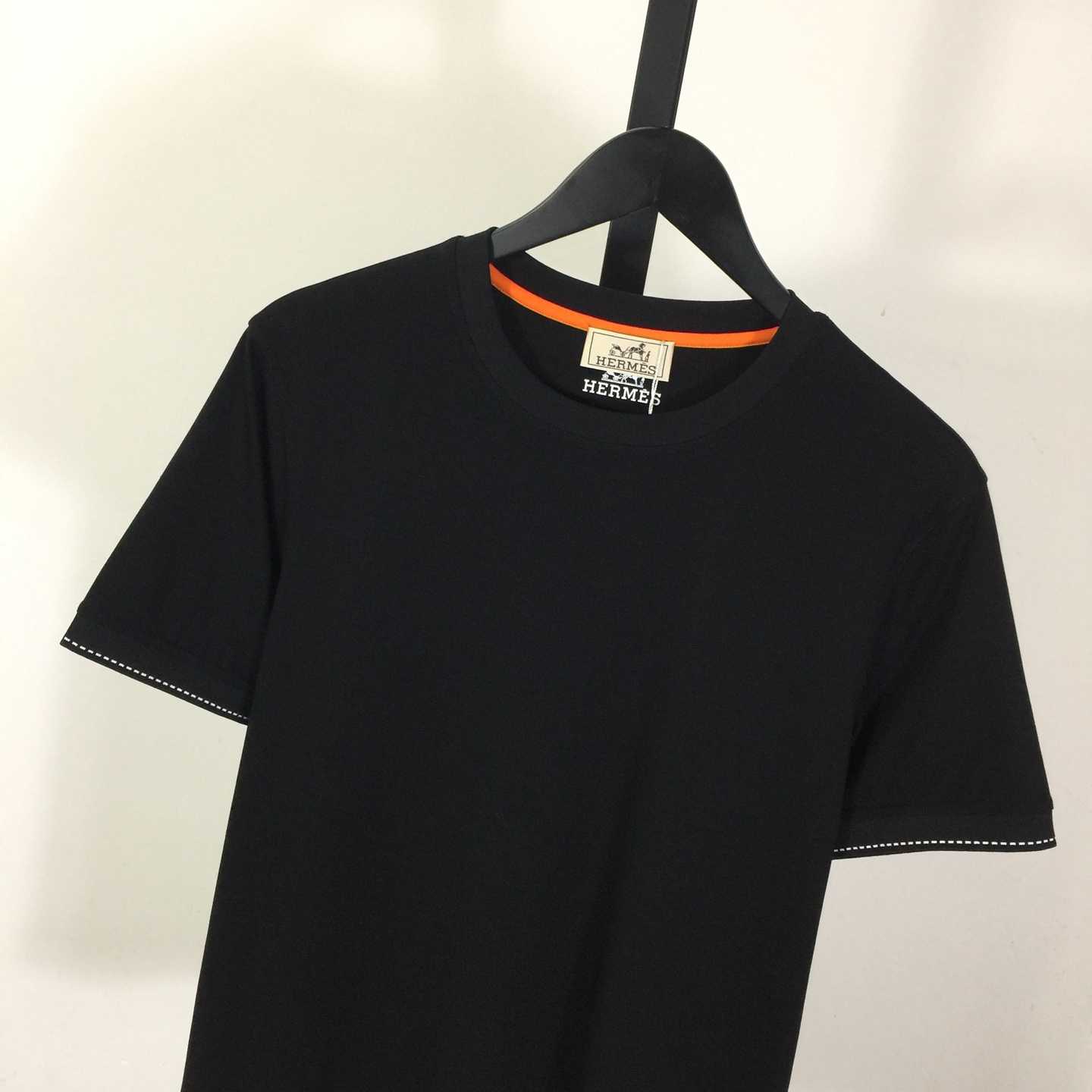 Hermes Cotton T-Shirt  - DesignerGu