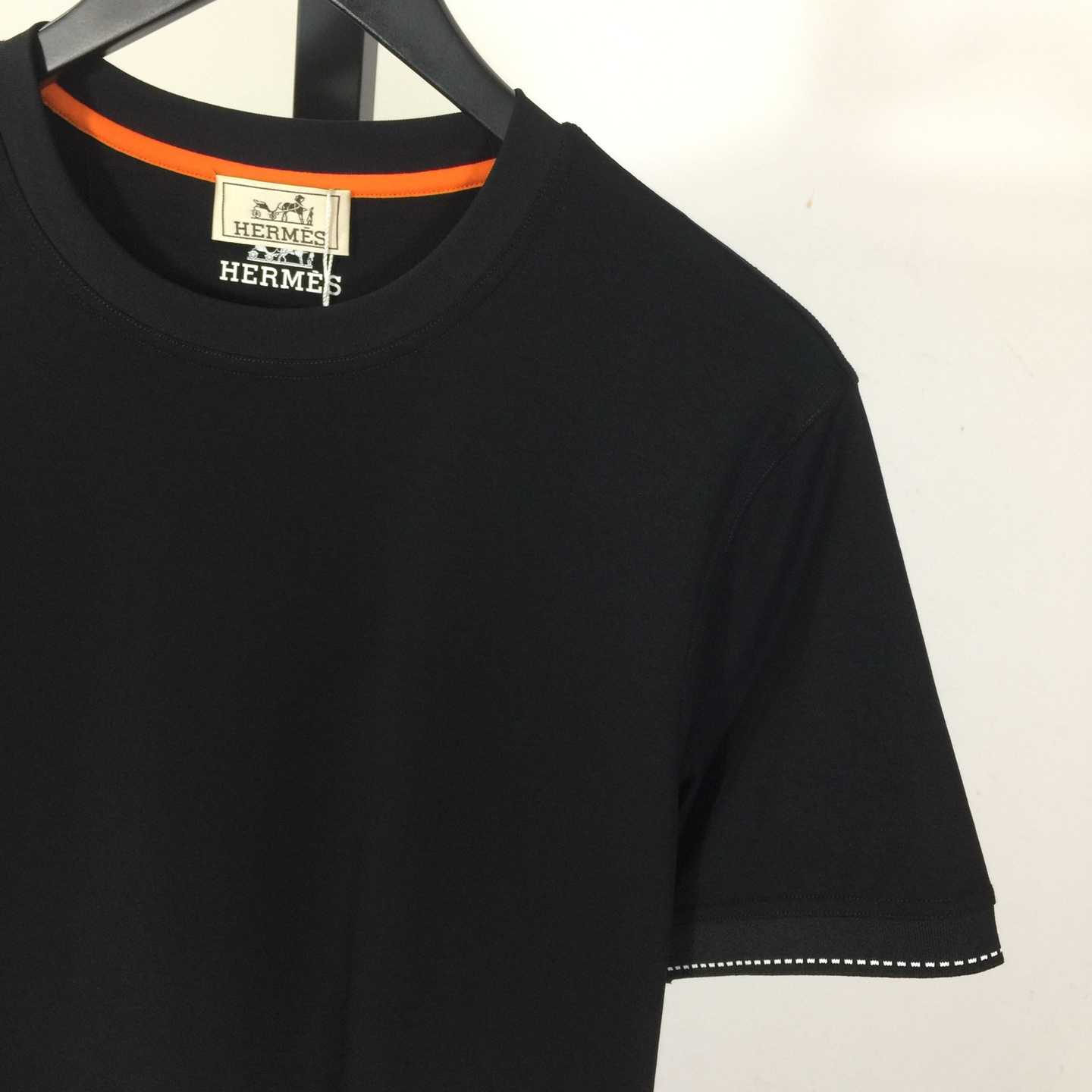 Hermes Cotton T-Shirt  - DesignerGu