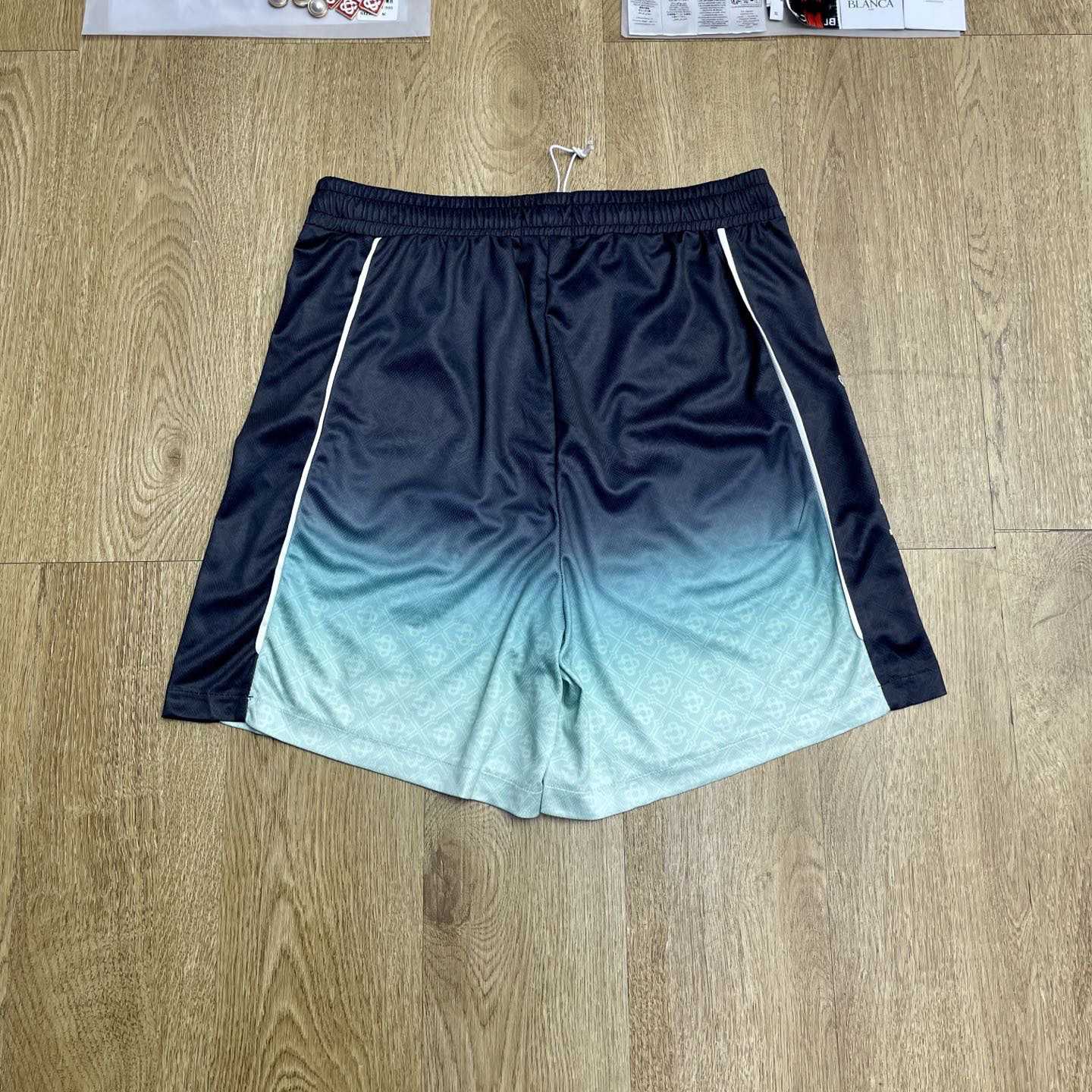 Casablanca Gradient Panelled Shorts   C1065 - DesignerGu