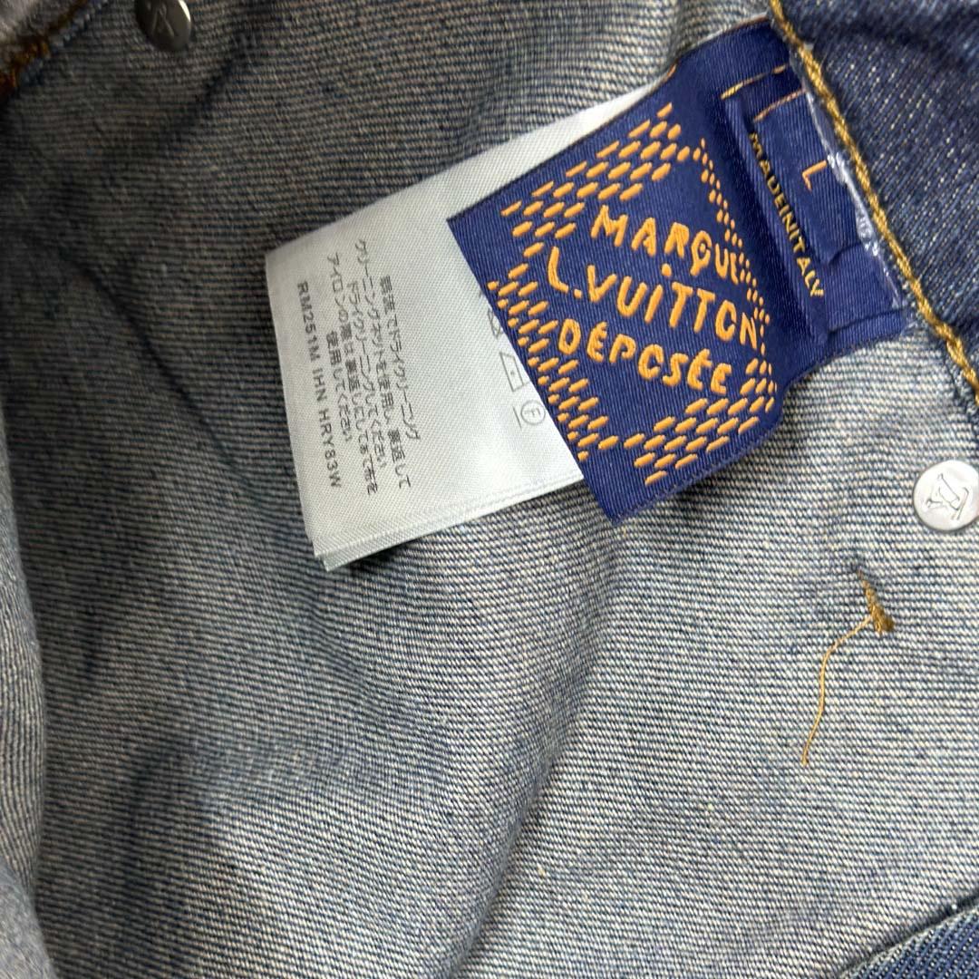 Louis Vuitton Embroidered Workwear Shorts   1AILVC - DesignerGu