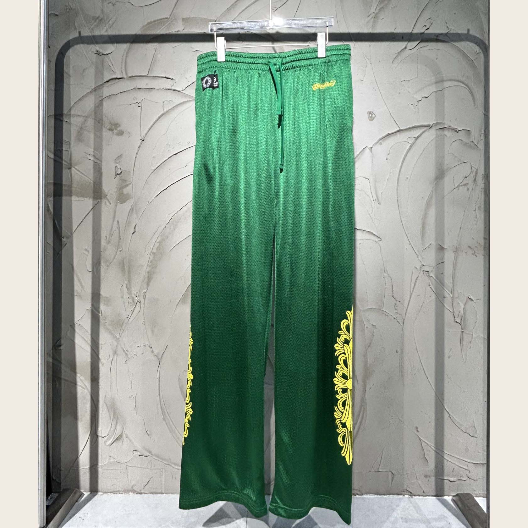 Chrome Hearts Chrome Hearts Floral Mesh Jersey Pants - DesignerGu