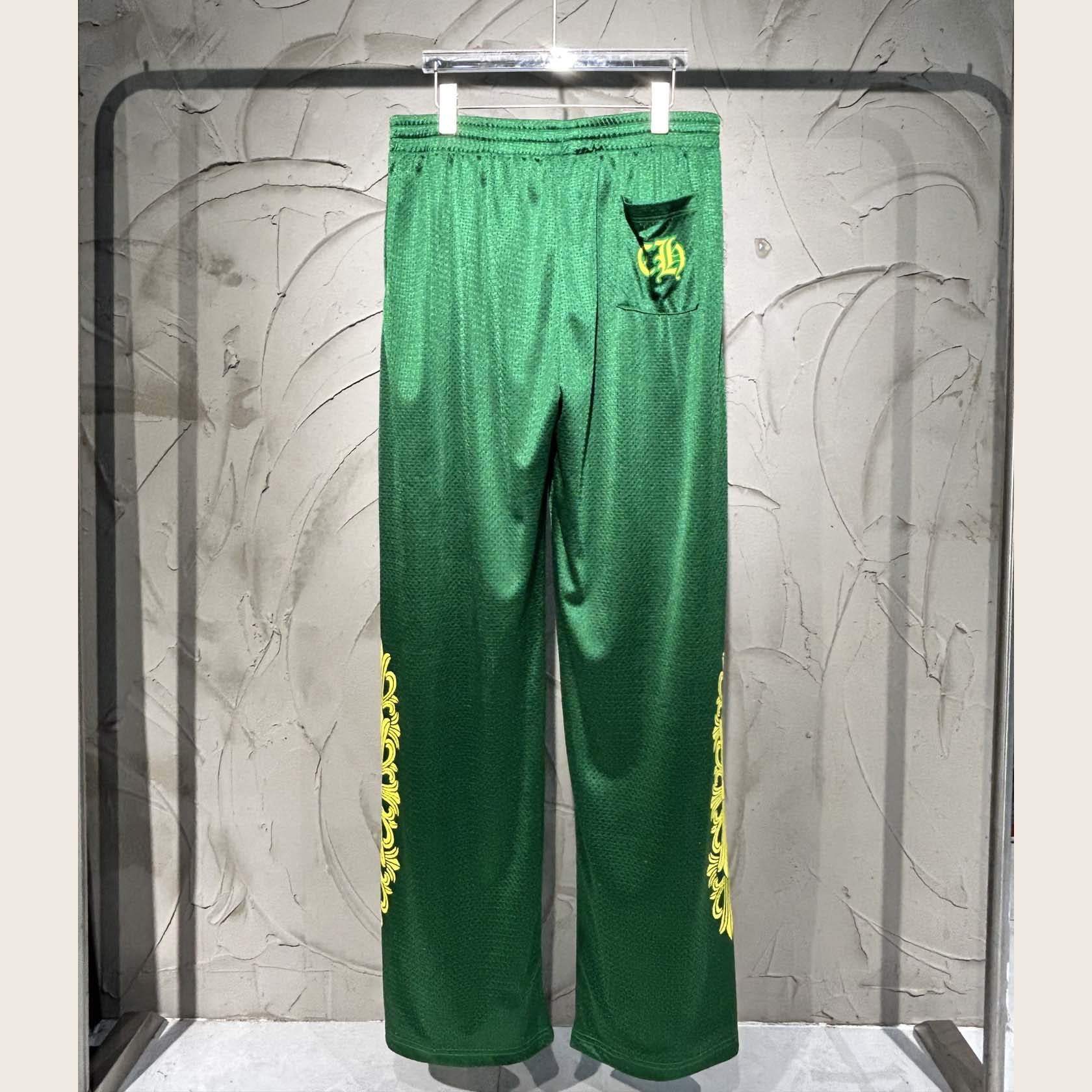 Chrome Hearts Chrome Hearts Floral Mesh Jersey Pants - DesignerGu