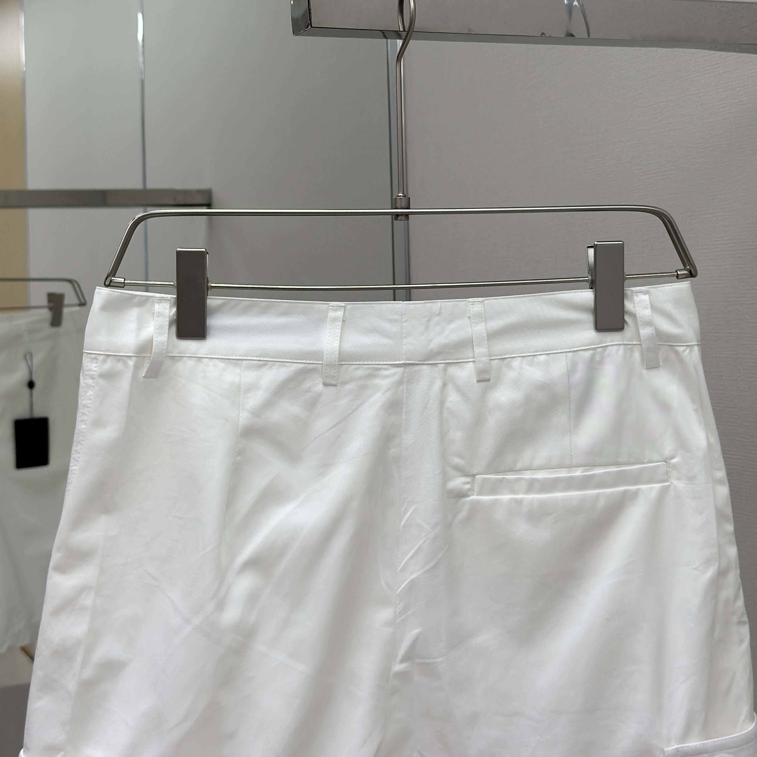 Louis Vuitton Monogram Pocket Cargo Shorts   - DesignerGu