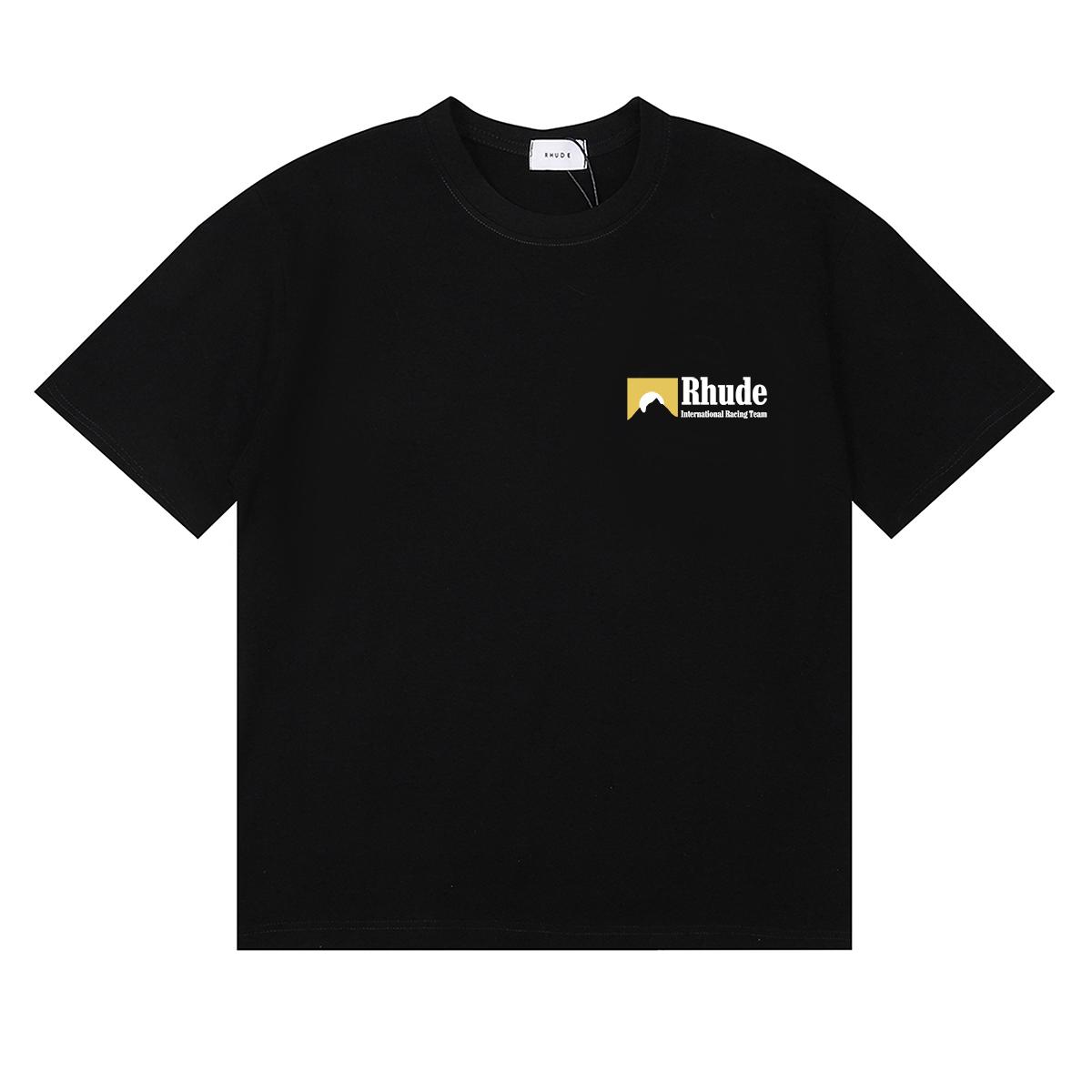 Rhude International Racing Logo T-shirt - DesignerGu