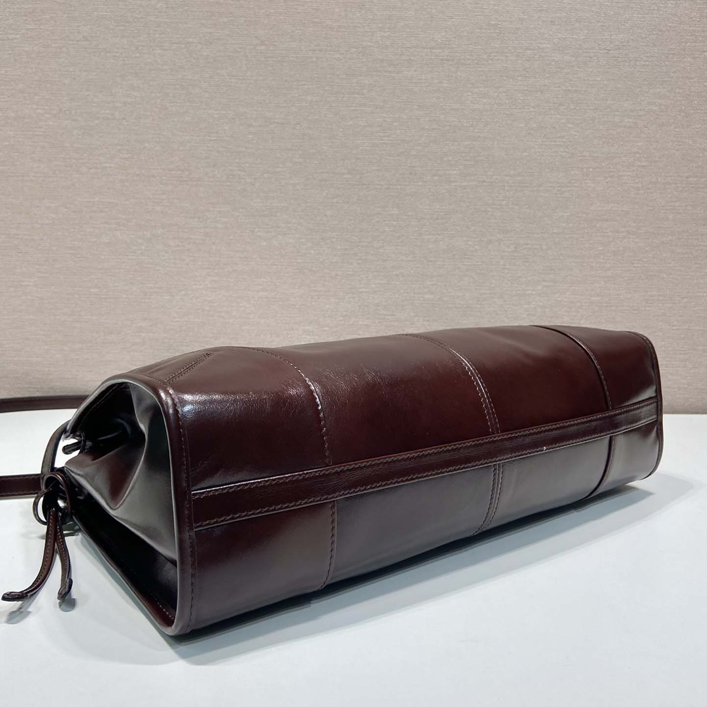 Prada Large Leather Handbag - DesignerGu