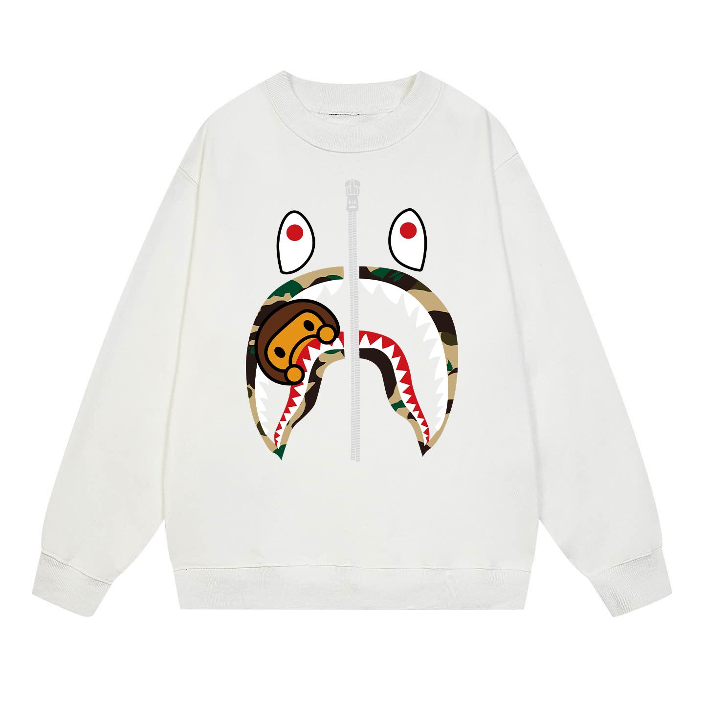 Bape ABC Camo Shark L/S Tee Bape ABC Camo Shark L/S Tee - DesignerGu