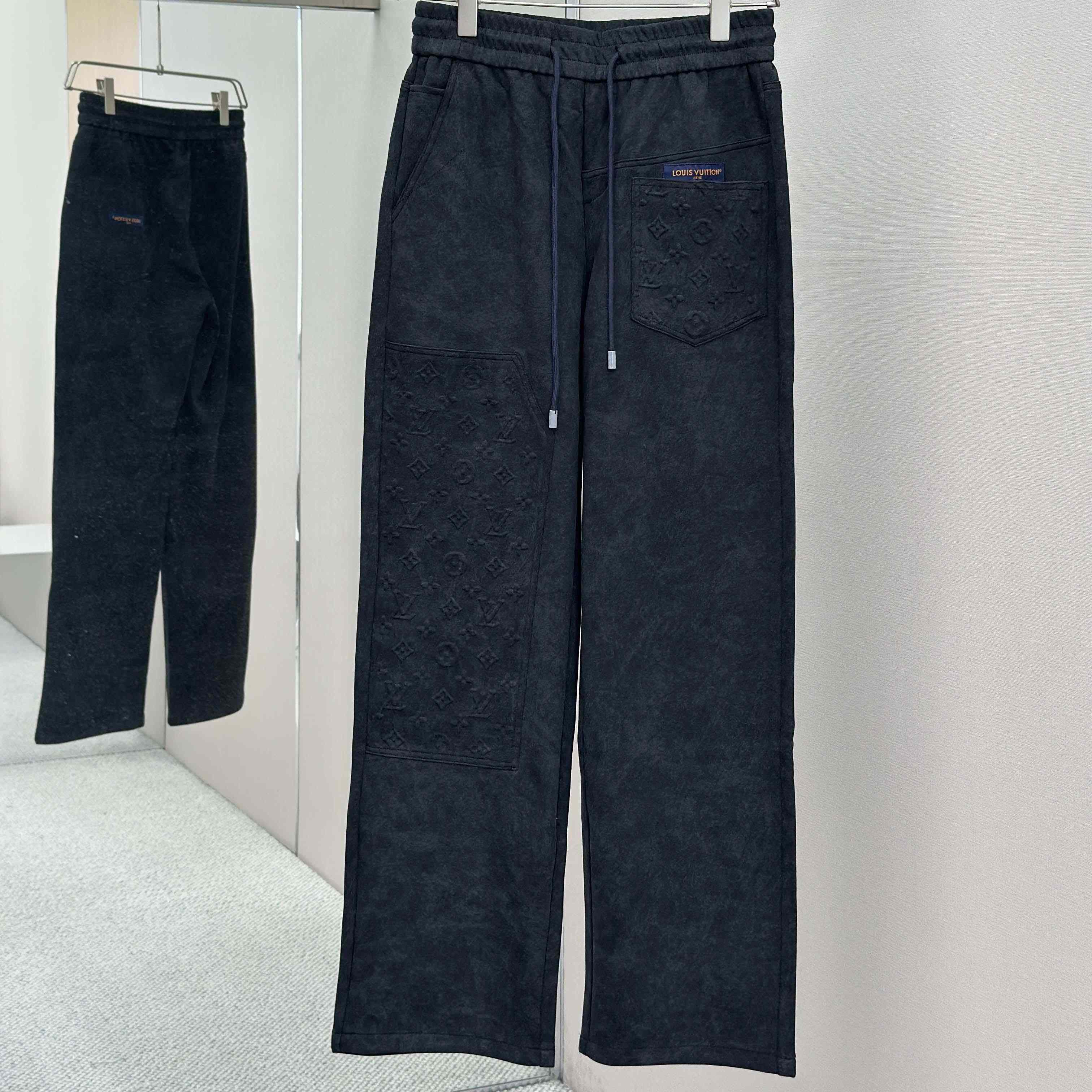 Louis Vuitton Monogram Cotton Pants - DesignerGu