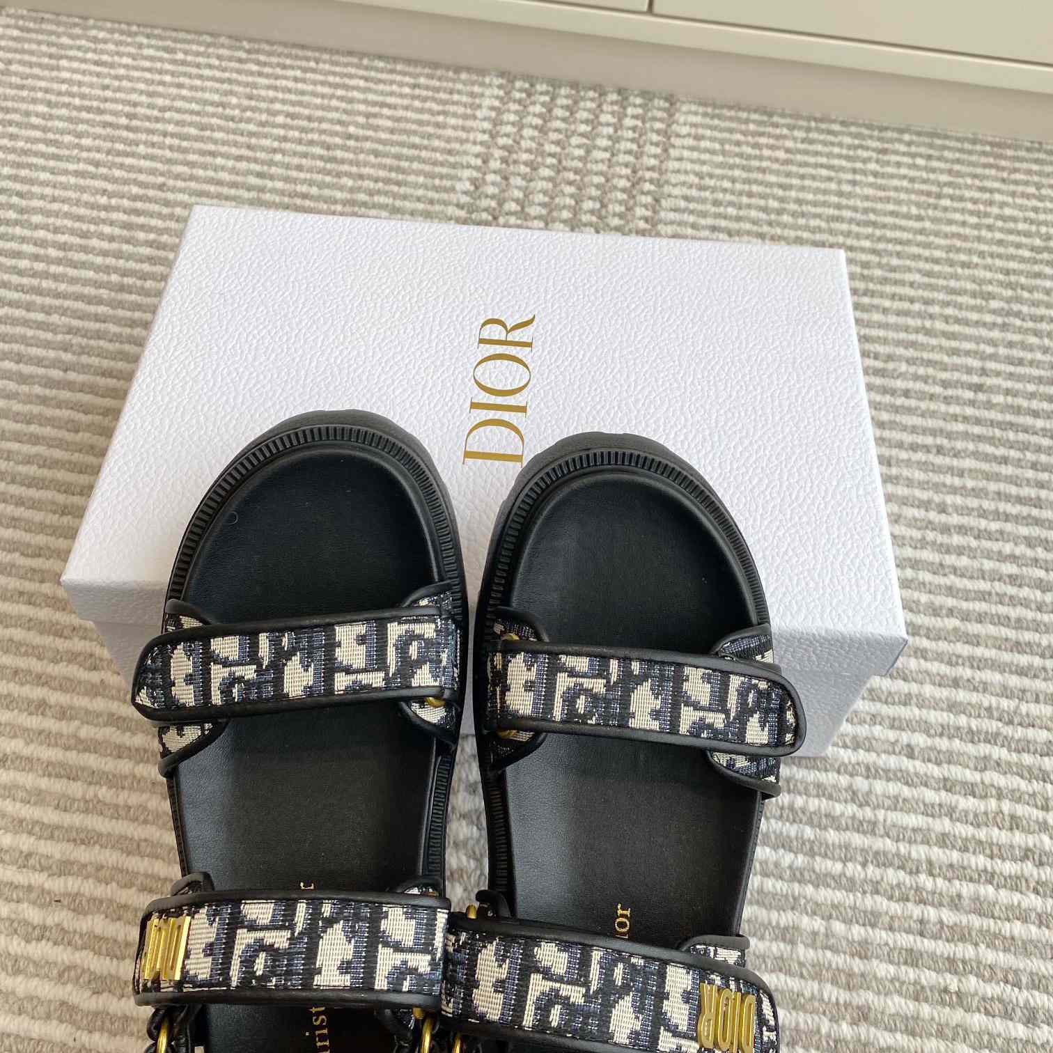 Dior Dioract Platform Sandal   - DesignerGu