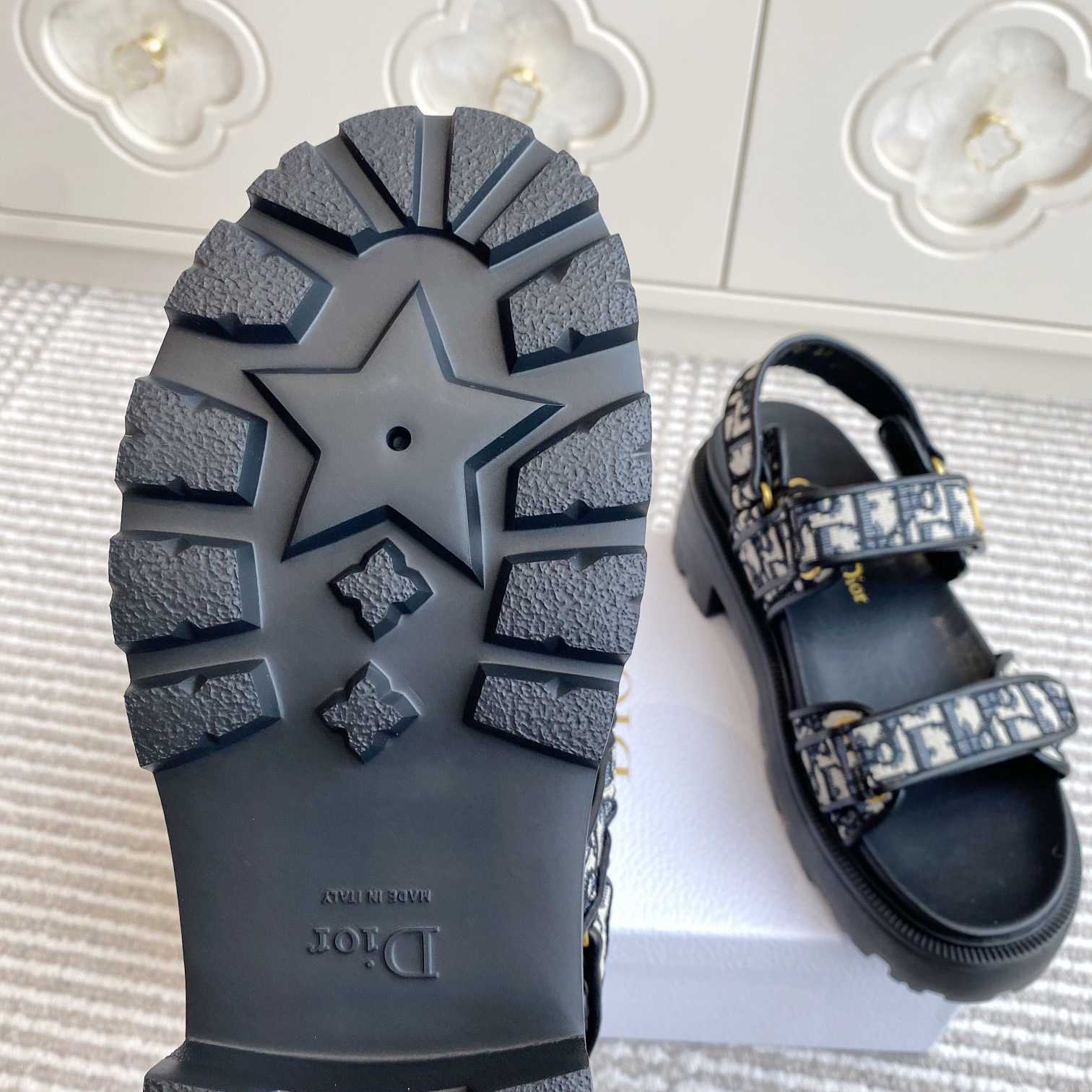 Dior Dioract Platform Sandal   - DesignerGu