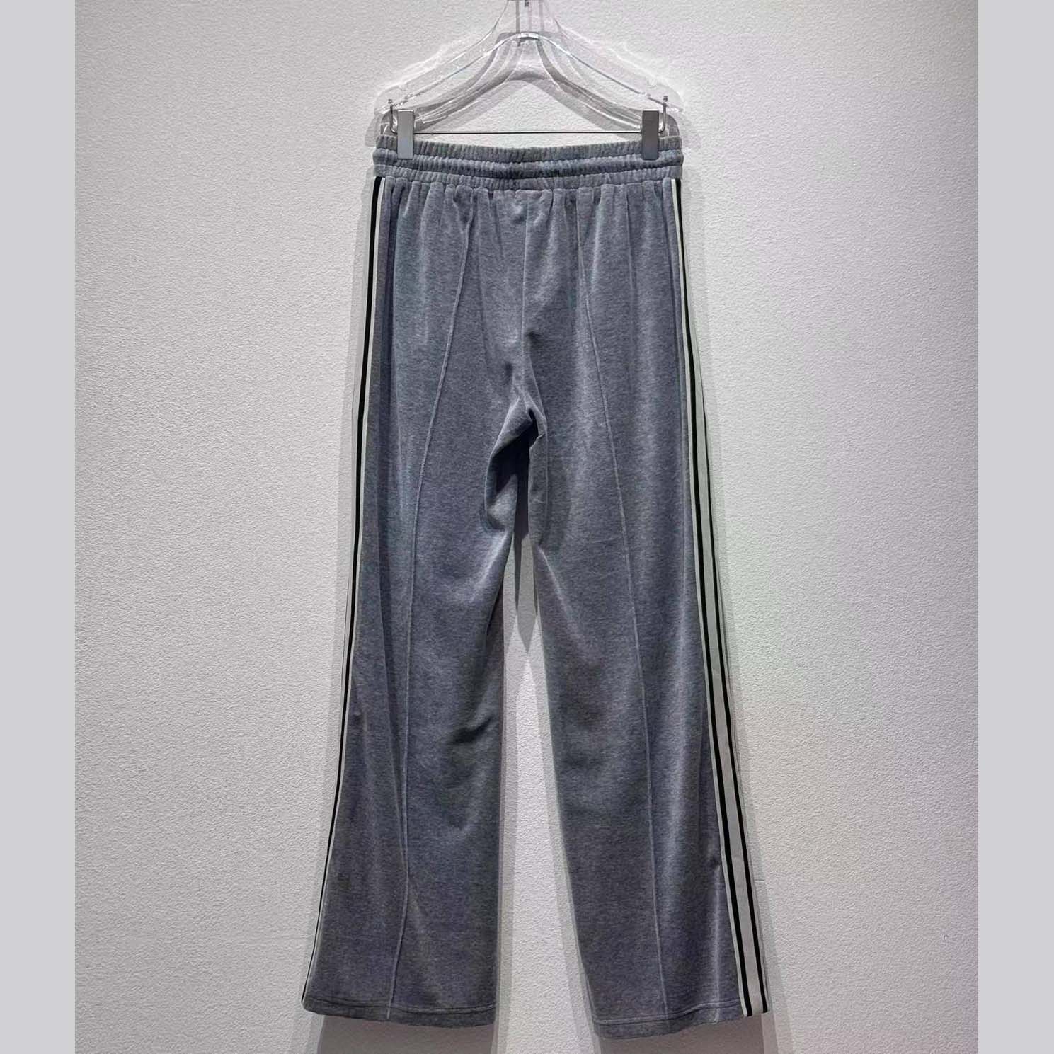Celine Velvet Triomphe Track Pants - DesignerGu