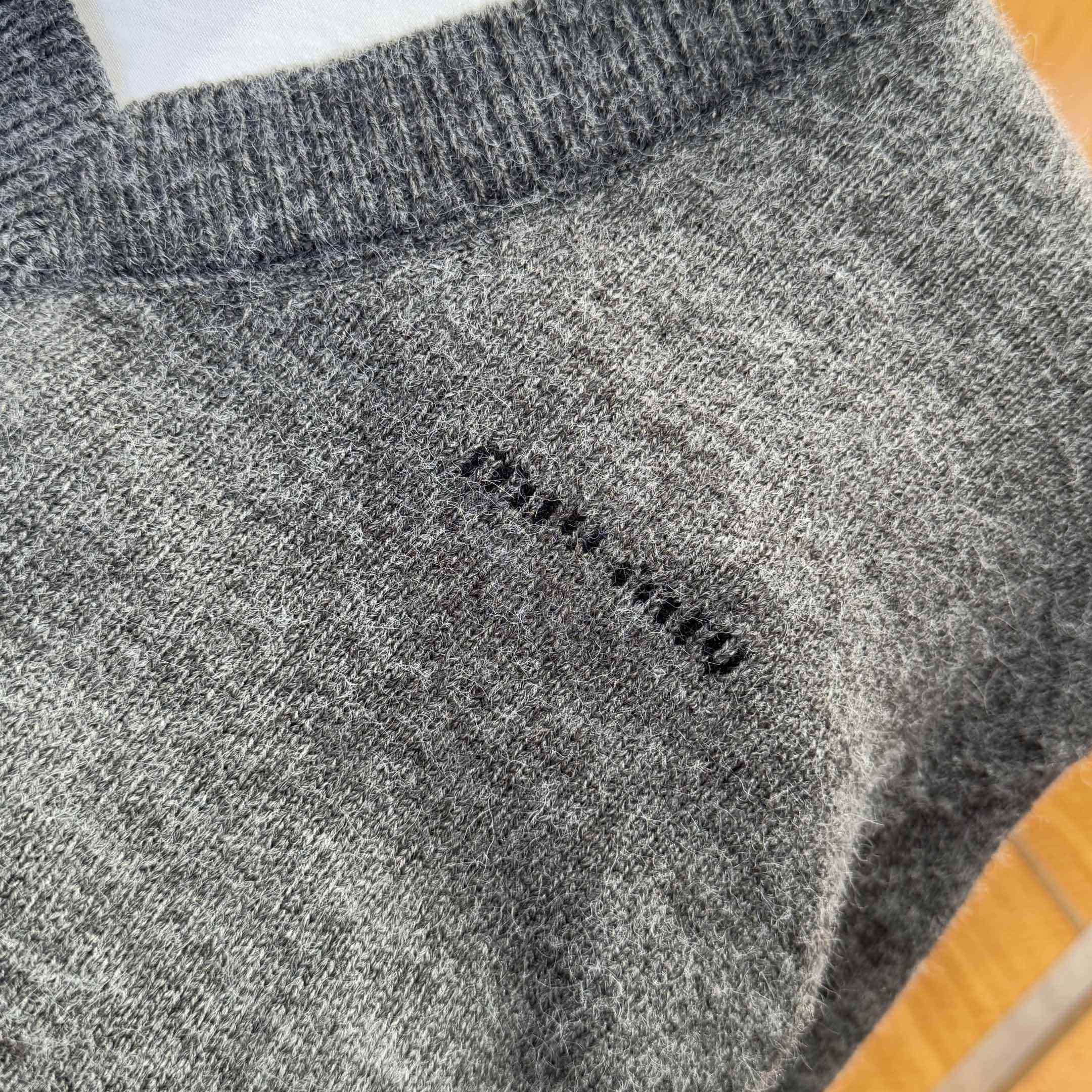 Miu Miu Cashmere V-neck Sweater - DesignerGu