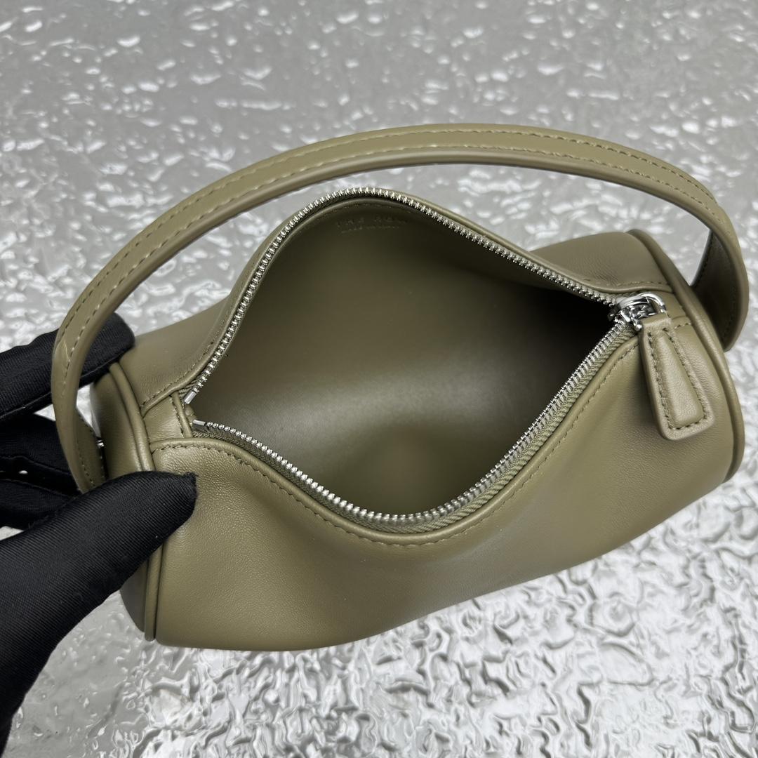 The Row Round 90's Bag In Leather - DesignerGu