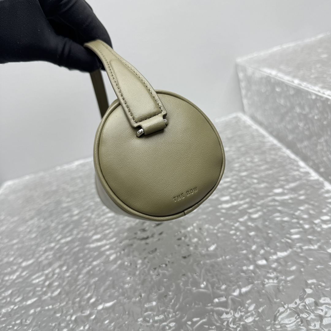 The Row Round 90's Bag In Leather - DesignerGu