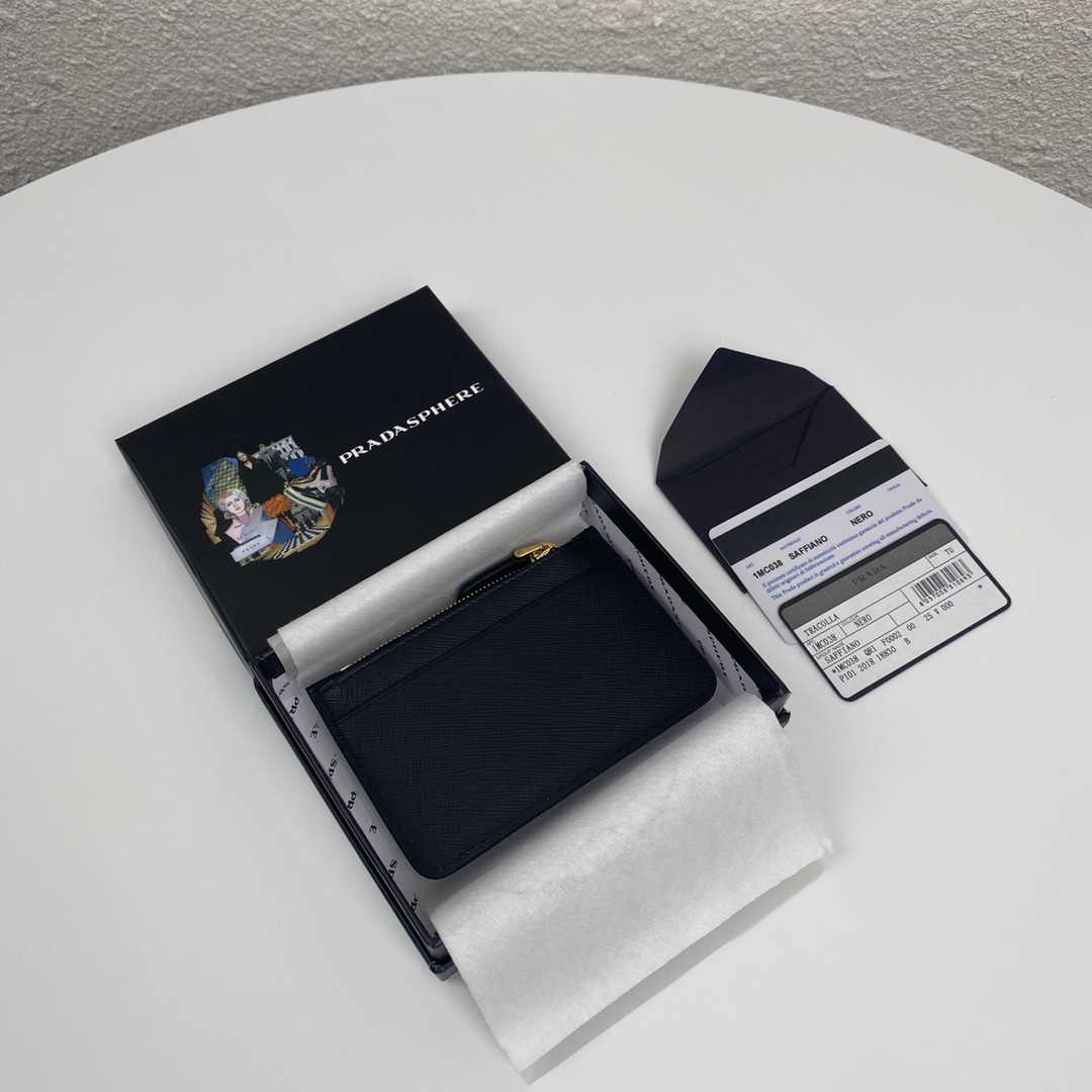 Prada Card Wallet (12-7.5cm) - DesignerGu