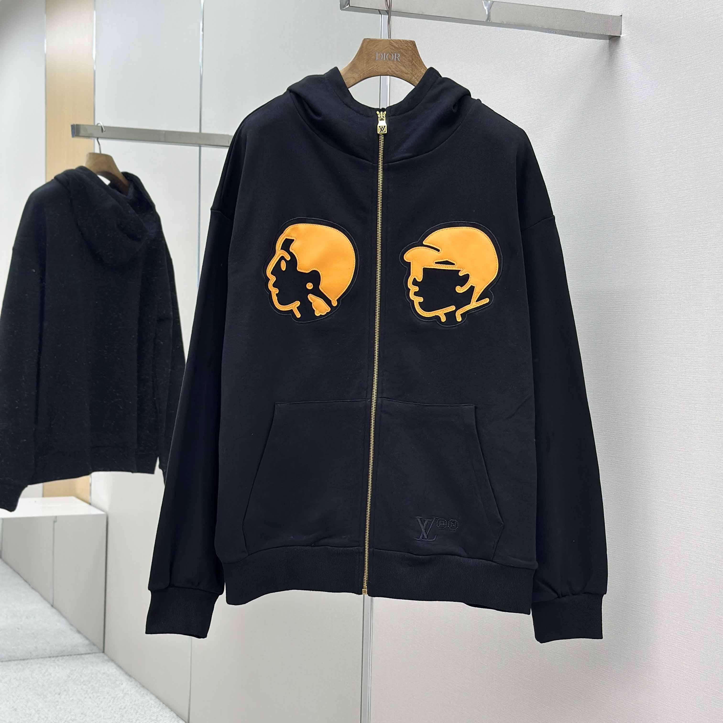 Louis Vuitton Zip Up Hoodie  1AIMQG Louis Vuitton Zip Up Hoodie  1AIMQG - DesignerGu