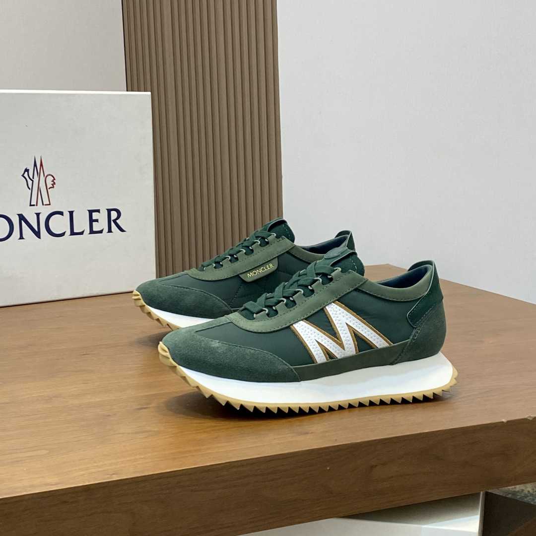 Moncler Pacey2 Suede & Nubuck Trainers Moncler Pacey2 Suede & Nubuck Trainers - DesignerGu
